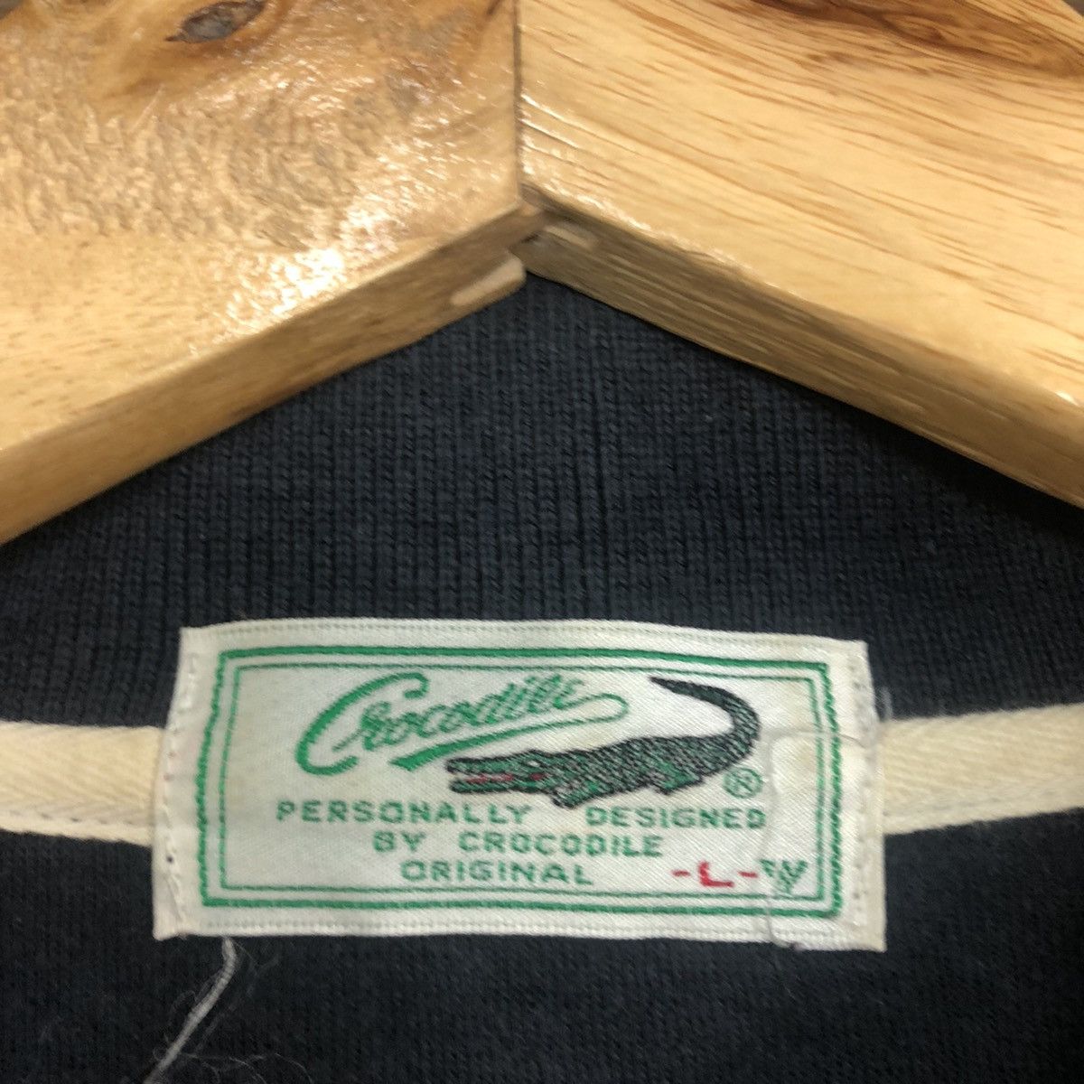 Vintage Crocodile vintage Dark Blue Sweatshirt #332B Size US L / EU 52-54 / 3 - 12 Thumbnail