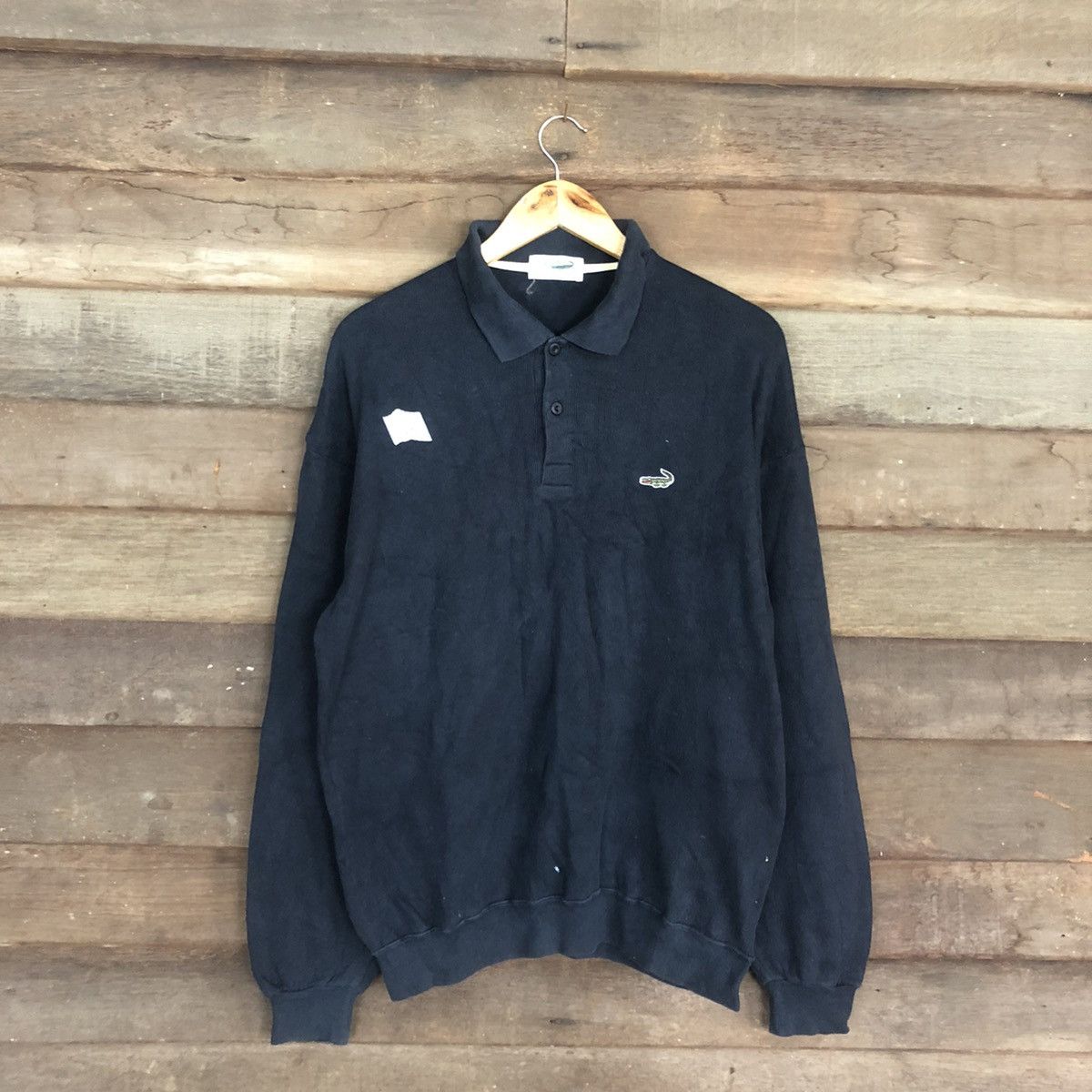 Vintage Crocodile vintage Dark Blue Sweatshirt #332B Size US L / EU 52-54 / 3 - 3 Thumbnail