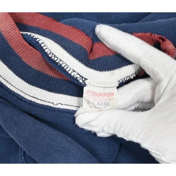 Distressed Football Season Crewneck Sweatshirt