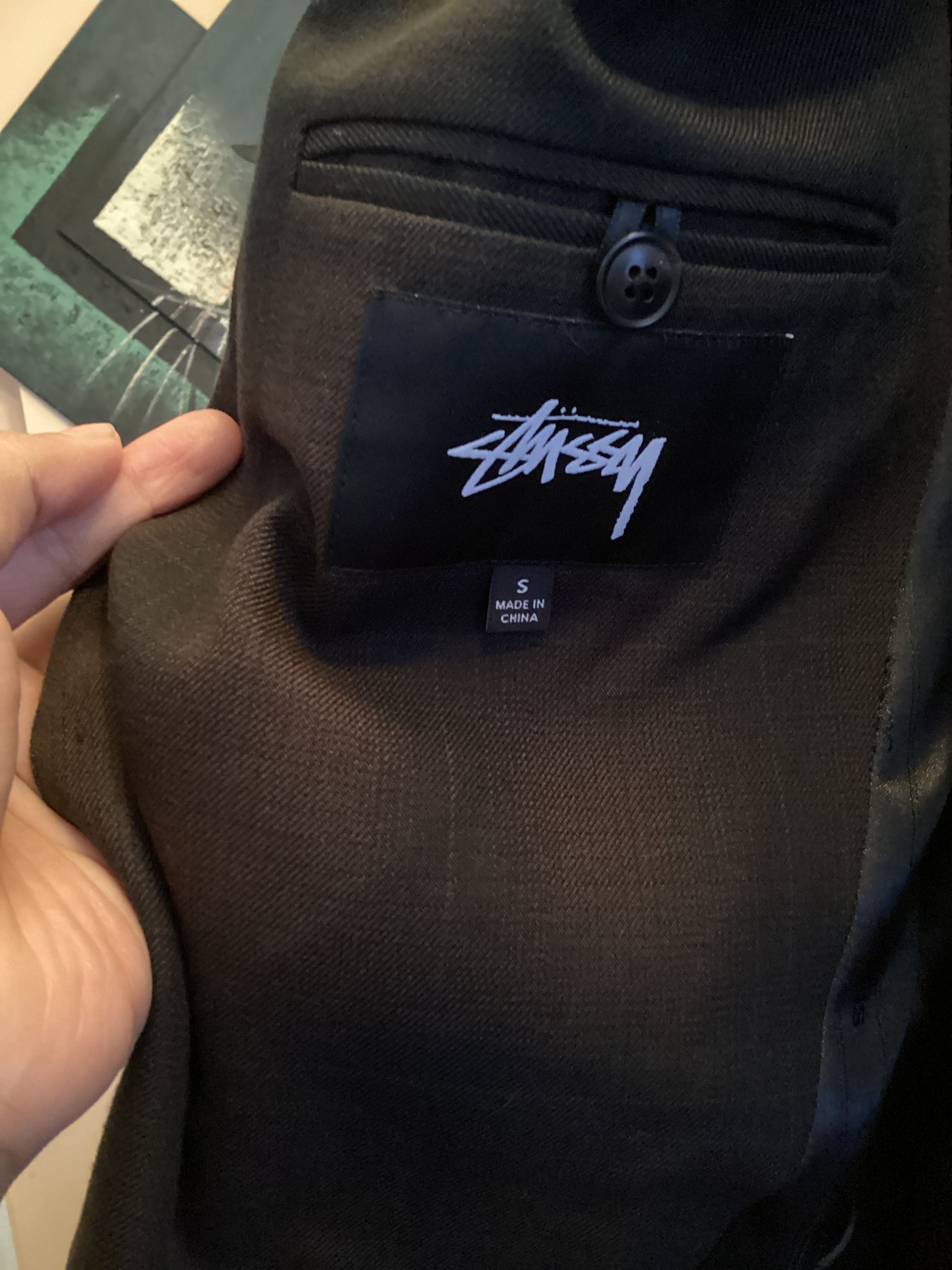 Stussy Checked Woven Suit Jacket / Sport Coat and Pants Size US S / EU 44-46 / 1 - 2 Thumbnail