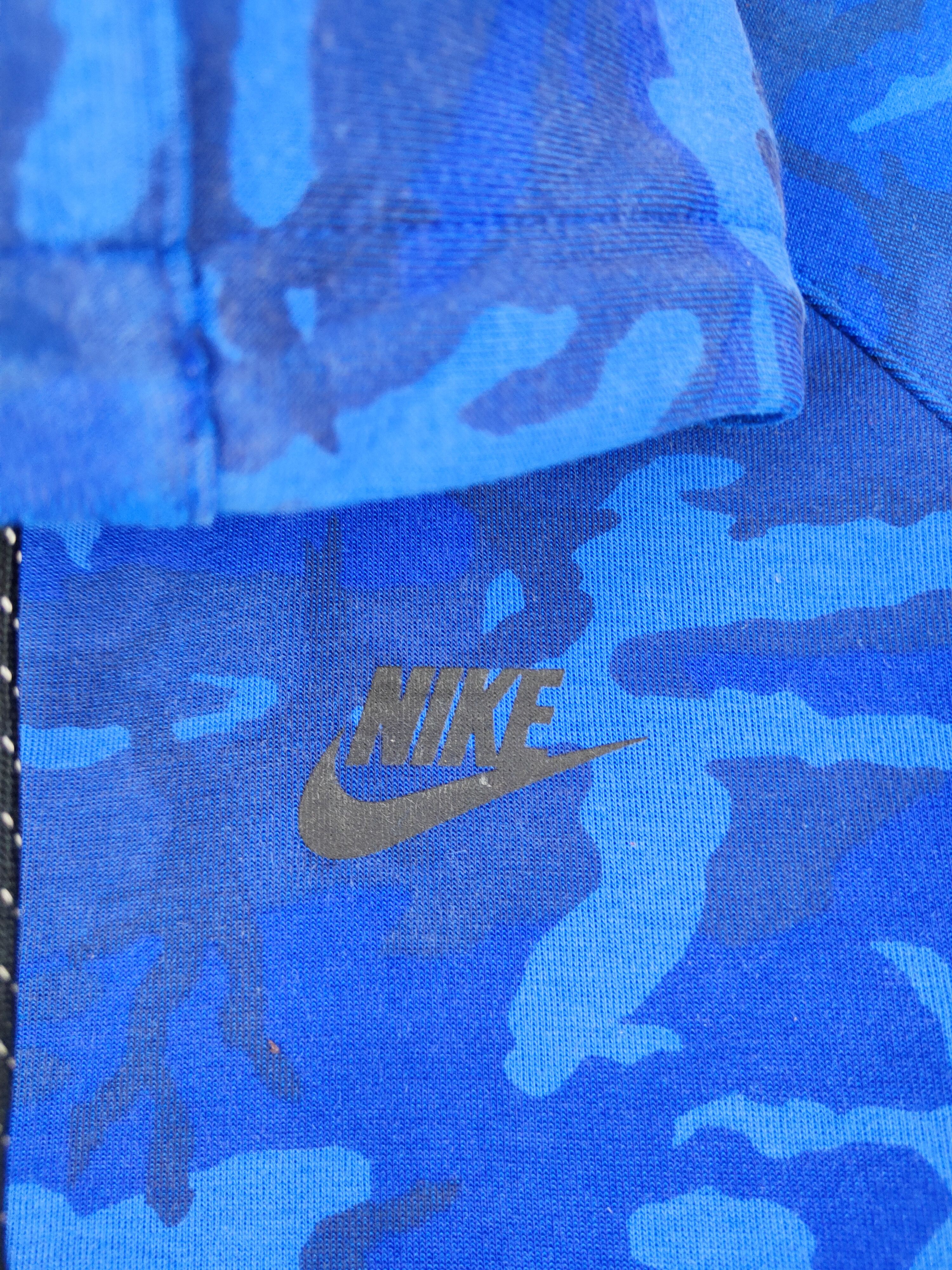 Nike Nike Blue Military Hoodie Sweater #298B Size US L / EU 52-54 / 3 - 2 Thumbnail