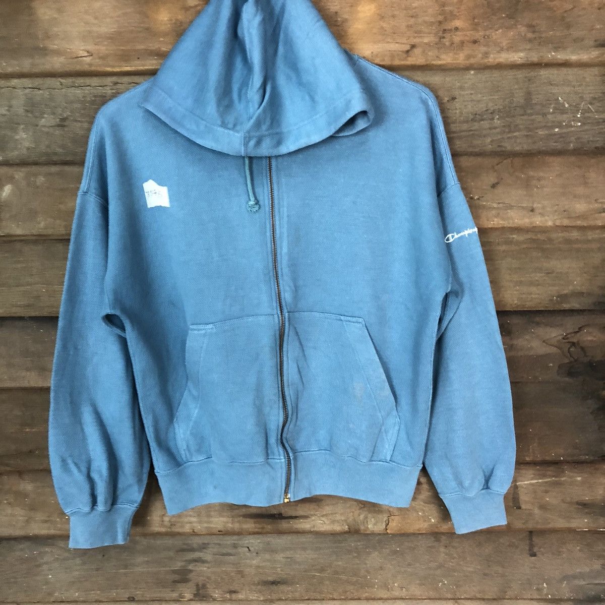 Champion Champion vintage jaspo Blue Hoodie #357B Size US M / EU 48-50 / 2 - 3 Thumbnail