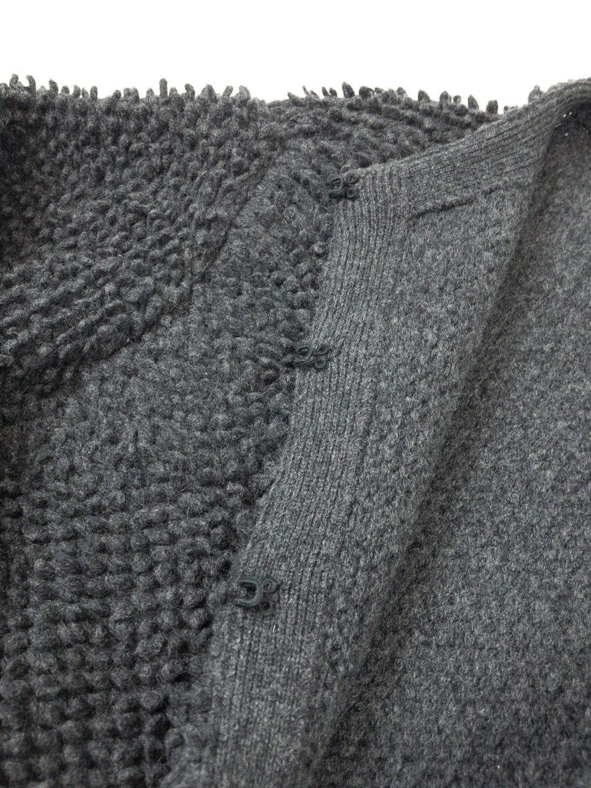 Maison Margiela Maison Margiela wool wmns plain coat cardigan sweater Size M / US 6-8 / IT 42-44 - 8 Thumbnail