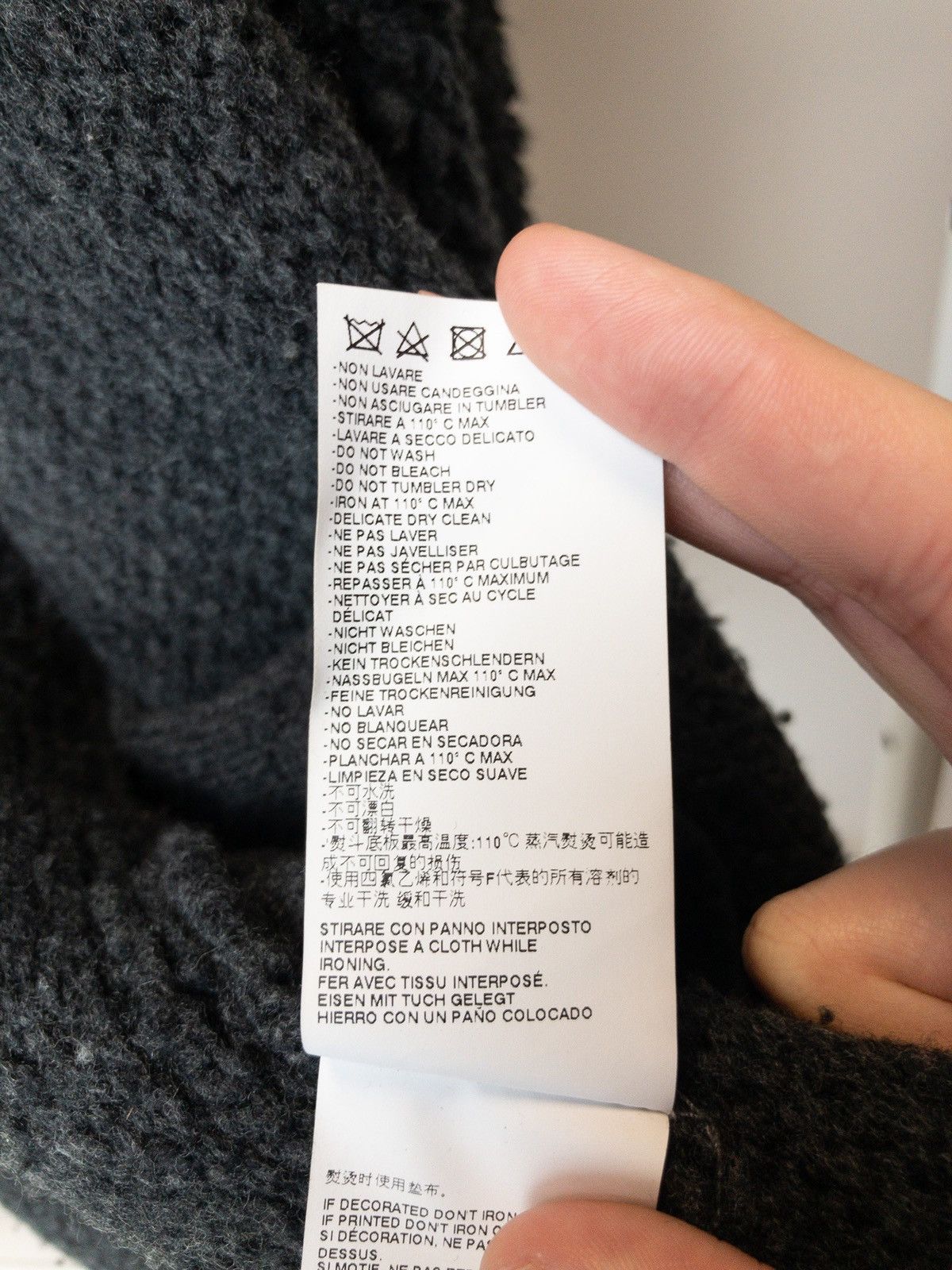 Maison Margiela Maison Margiela wool wmns plain coat cardigan sweater Size M / US 6-8 / IT 42-44 - 18 Thumbnail