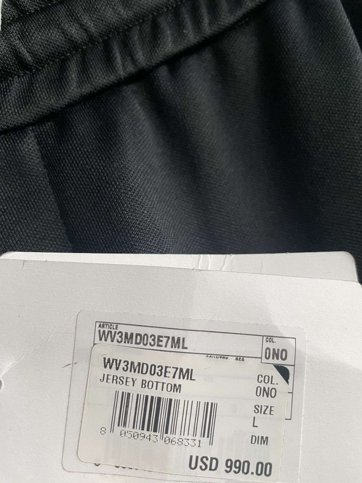 Giovanni Valentino × Valentino $1,100 Value Brand NEW Iconic Classic VLTN Logo Sweatpants Size US 32 / EU 48 - 2 Thumbnail