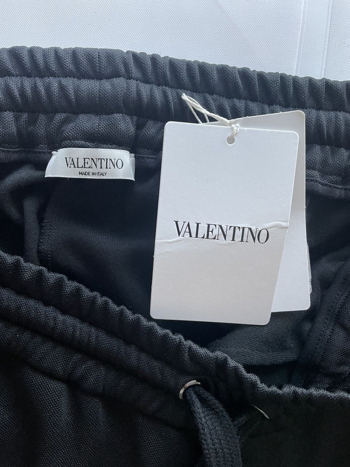 Giovanni Valentino × Valentino $1,100 Value Brand NEW Iconic Classic VLTN Logo Sweatpants Size US 32 / EU 48 - 7 Thumbnail