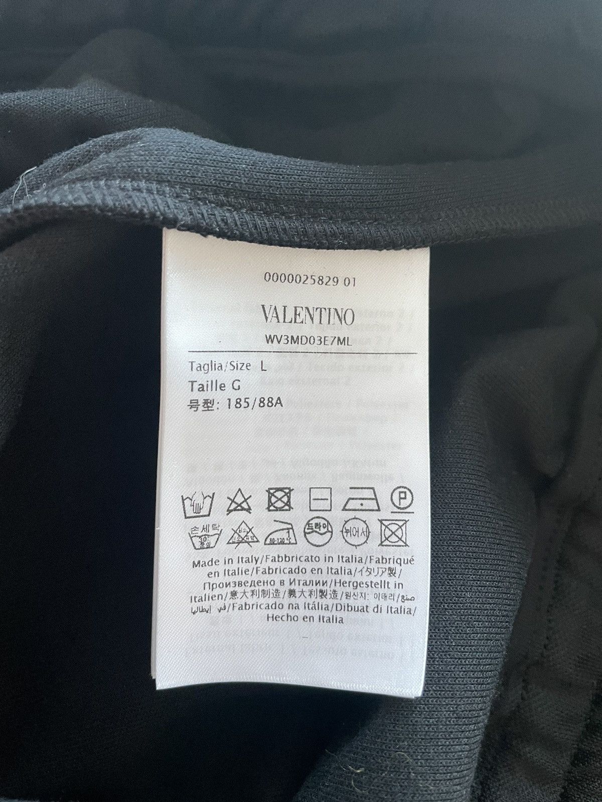 Giovanni Valentino × Valentino $1,100 Value Brand NEW Iconic Classic VLTN Logo Sweatpants Size US 32 / EU 48 - 9 Thumbnail