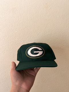 Vintage 90s Nutmeg Mills American Needle Green Bay Packers denim