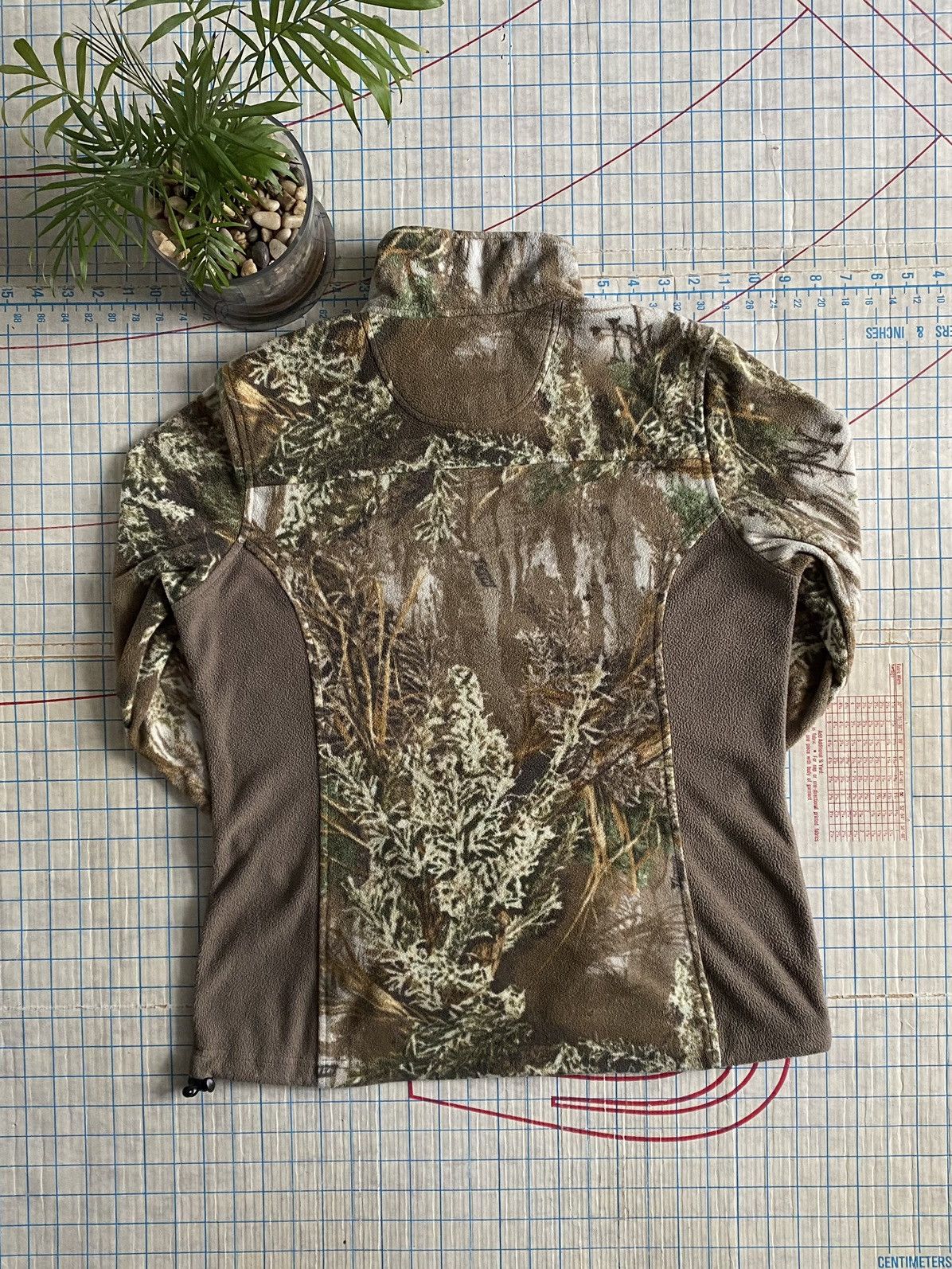 Vintage All Game Outfitters Camo 1/4 Zip Fleece Womens Medium Size M / US 6-8 / IT 42-44 - 10 Thumbnail