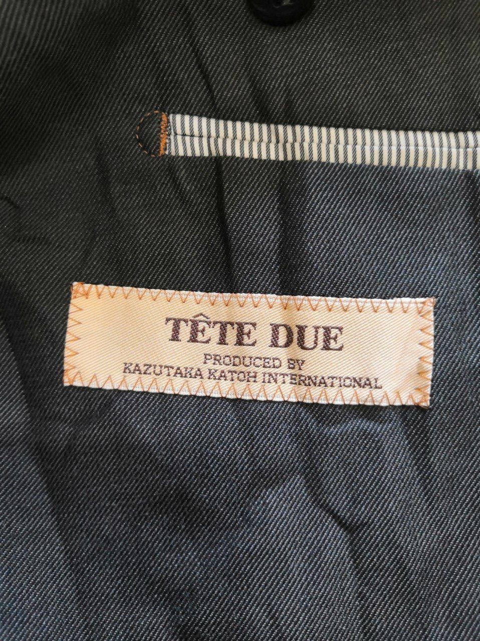 Tete Due By Kazutaka Katoh Blazer Cashmere Blazer Jacket