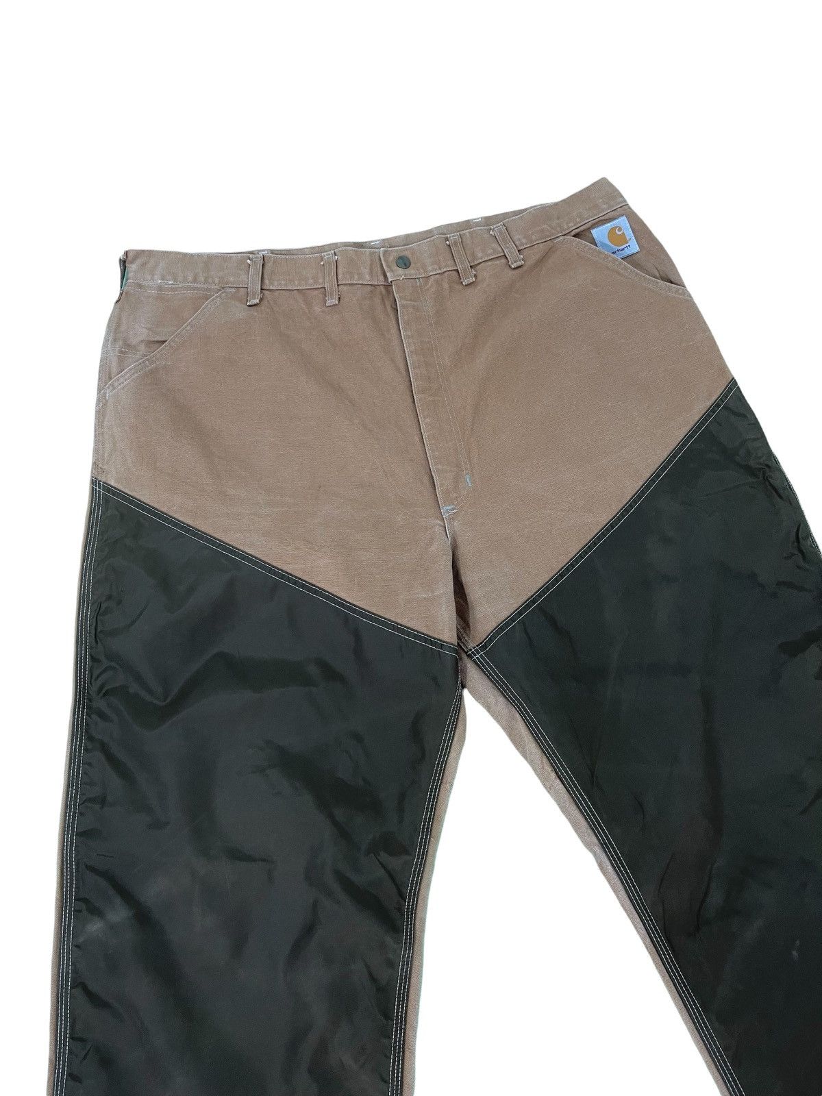 Carhartt Vtg Carhartt USA Hybrid Nylon Duck Cotton 1🟦 Size US 41 - 4 Thumbnail