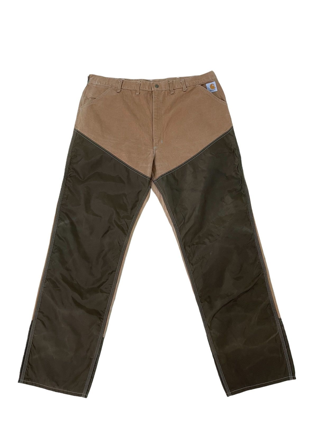 Carhartt Vtg Carhartt USA Hybrid Nylon Duck Cotton 1🟦 Size US 41 - 1 Thumbnail