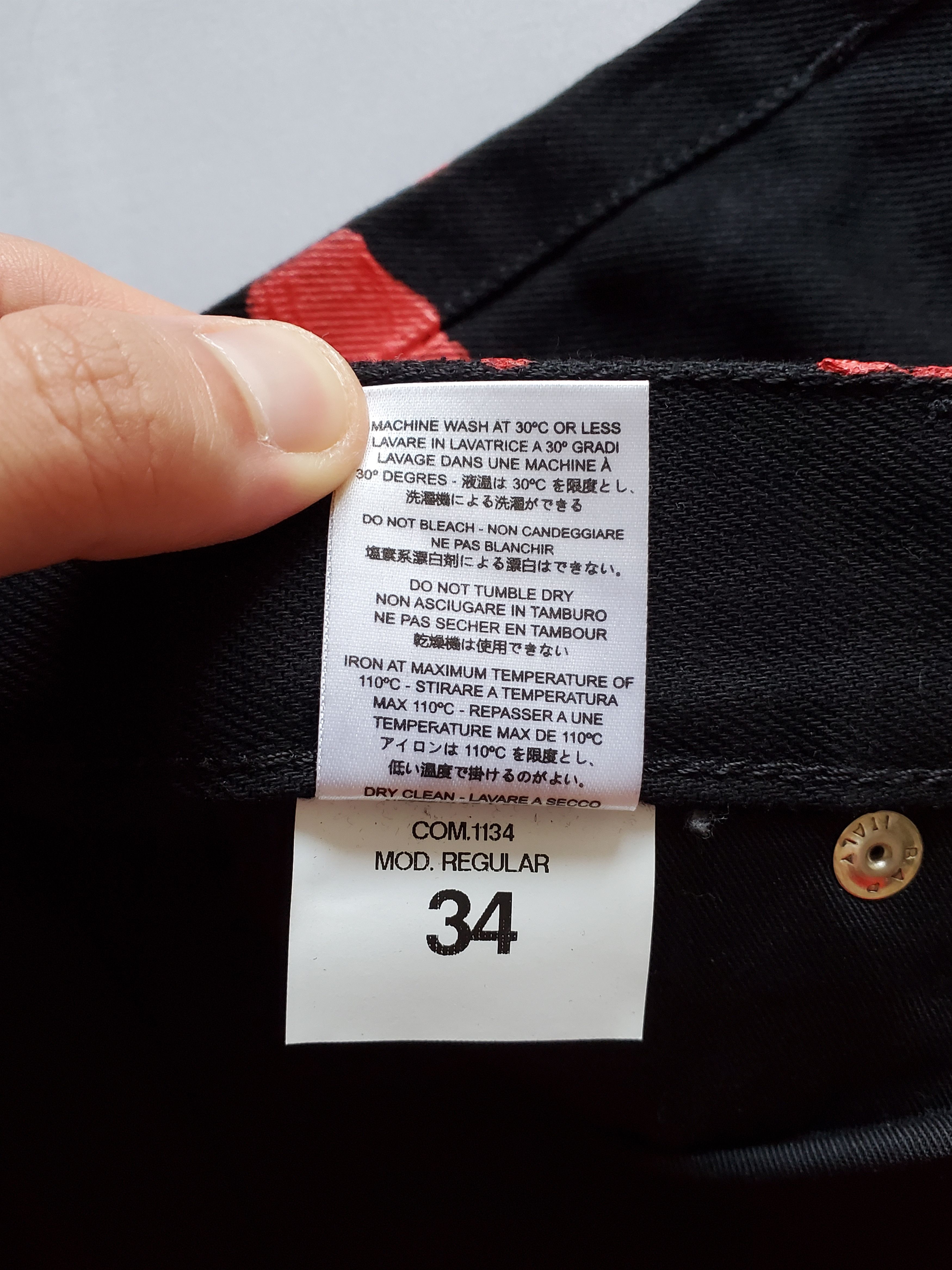 Hood By Air RARE $1,250 HBA SS/16 "Splatter" Jeans Size US 36 / EU 52 - 9 Thumbnail