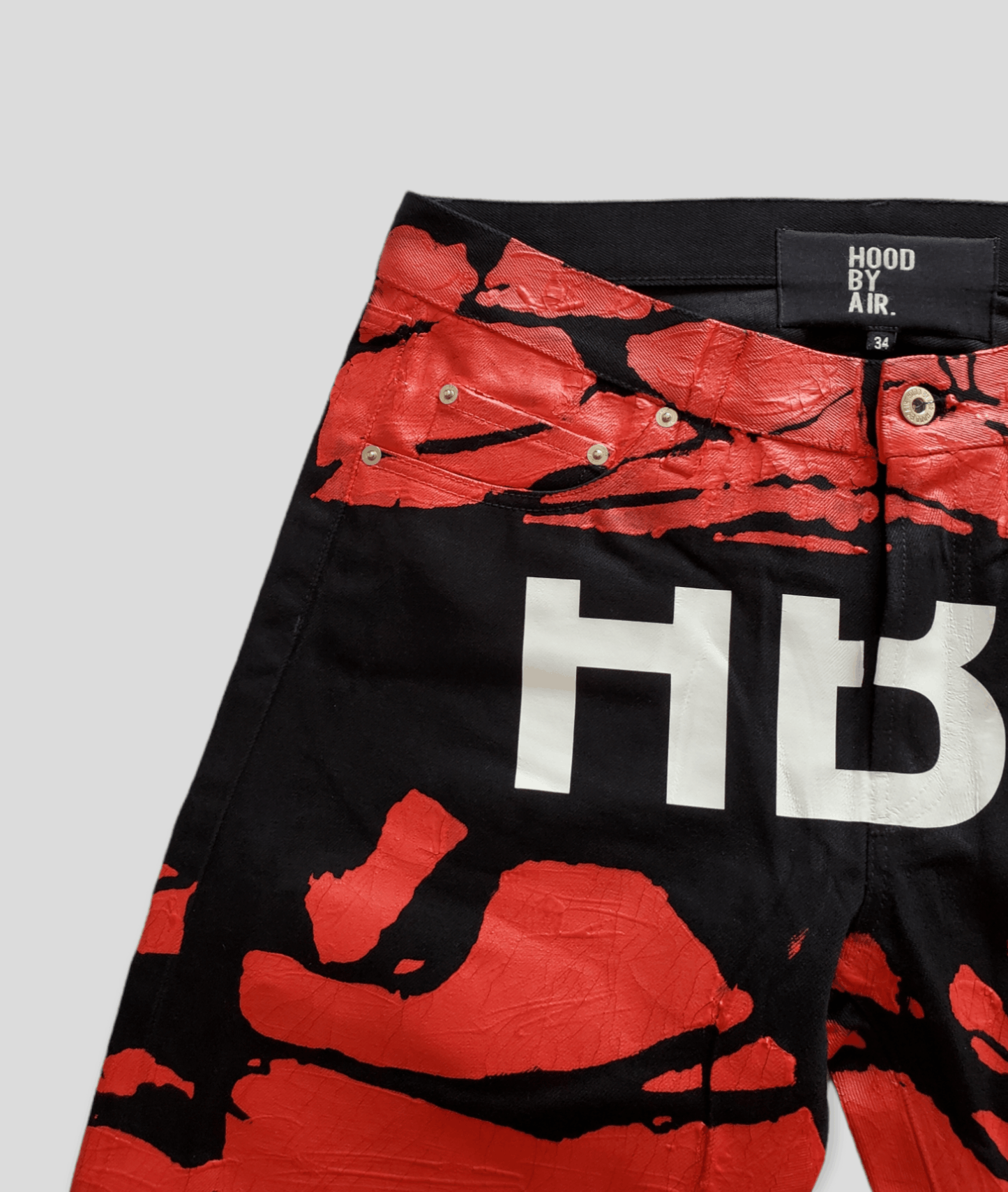 Hood By Air RARE $1,250 HBA SS/16 "Splatter" Jeans Size US 36 / EU 52 - 4 Thumbnail