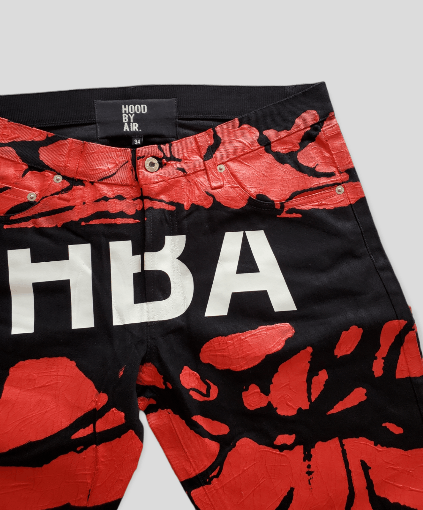 Hood By Air RARE $1,250 HBA SS/16 "Splatter" Jeans Size US 36 / EU 52 - 5 Thumbnail