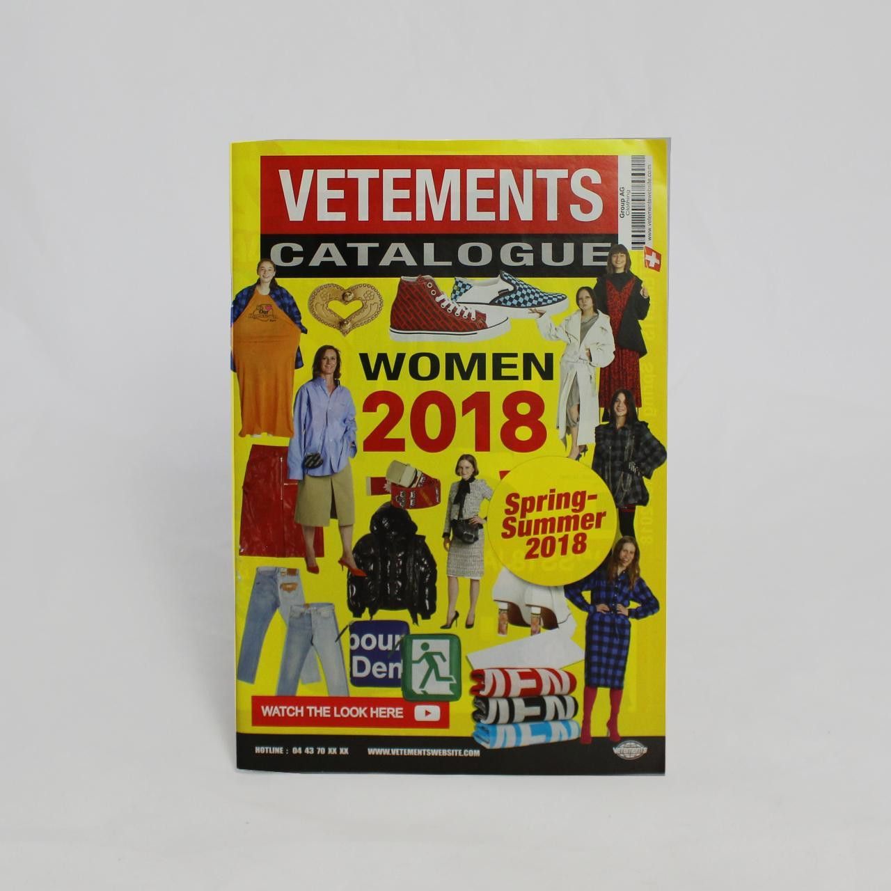 image of Ss18 Vetements Magazine in Yellow, Men's
