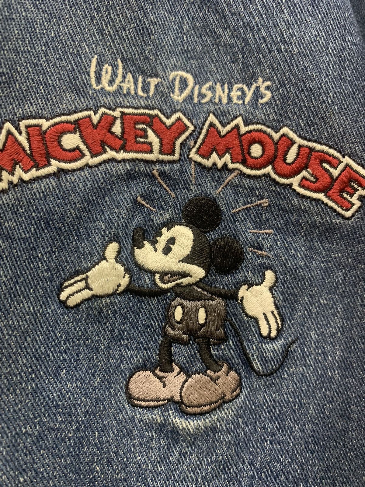 Mickey Mouse 03 Vintage Varsity Jacket Size US XL / EU 56 / 4 - 4 Thumbnail
