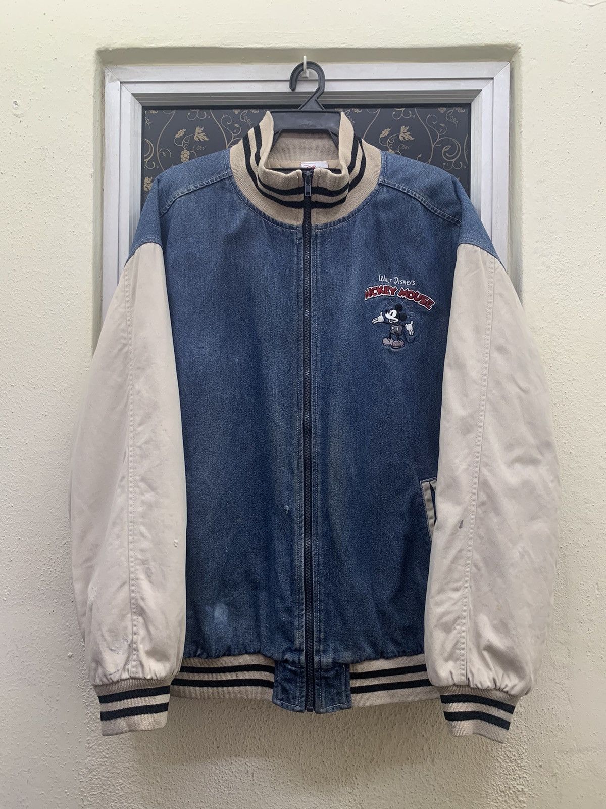 Mickey Mouse 03 Vintage Varsity Jacket Size US XL / EU 56 / 4 - 2 Thumbnail