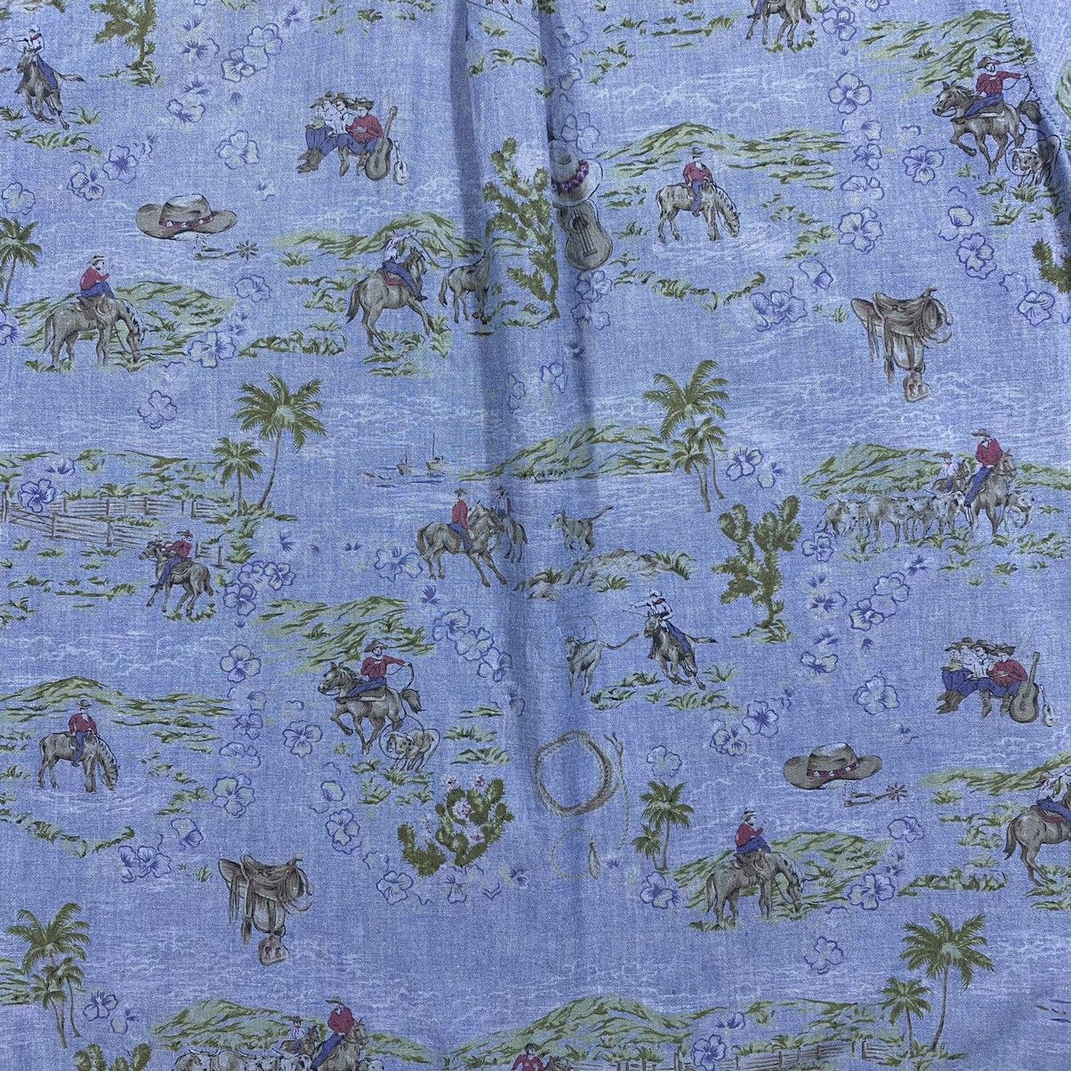 Reyn Spooner Vintage Hawaiian cowboy lifestyle print by Reyn Spooner Size US XL / EU 56 / 4 - 4 Thumbnail