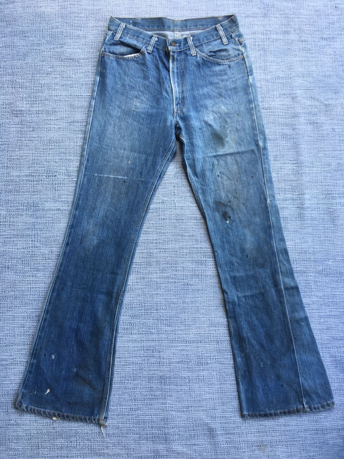 image of Levis Vintage Clothing x Vintage Levi’S Oren Tag Button No 8 in Blue, Men's (Size 33)