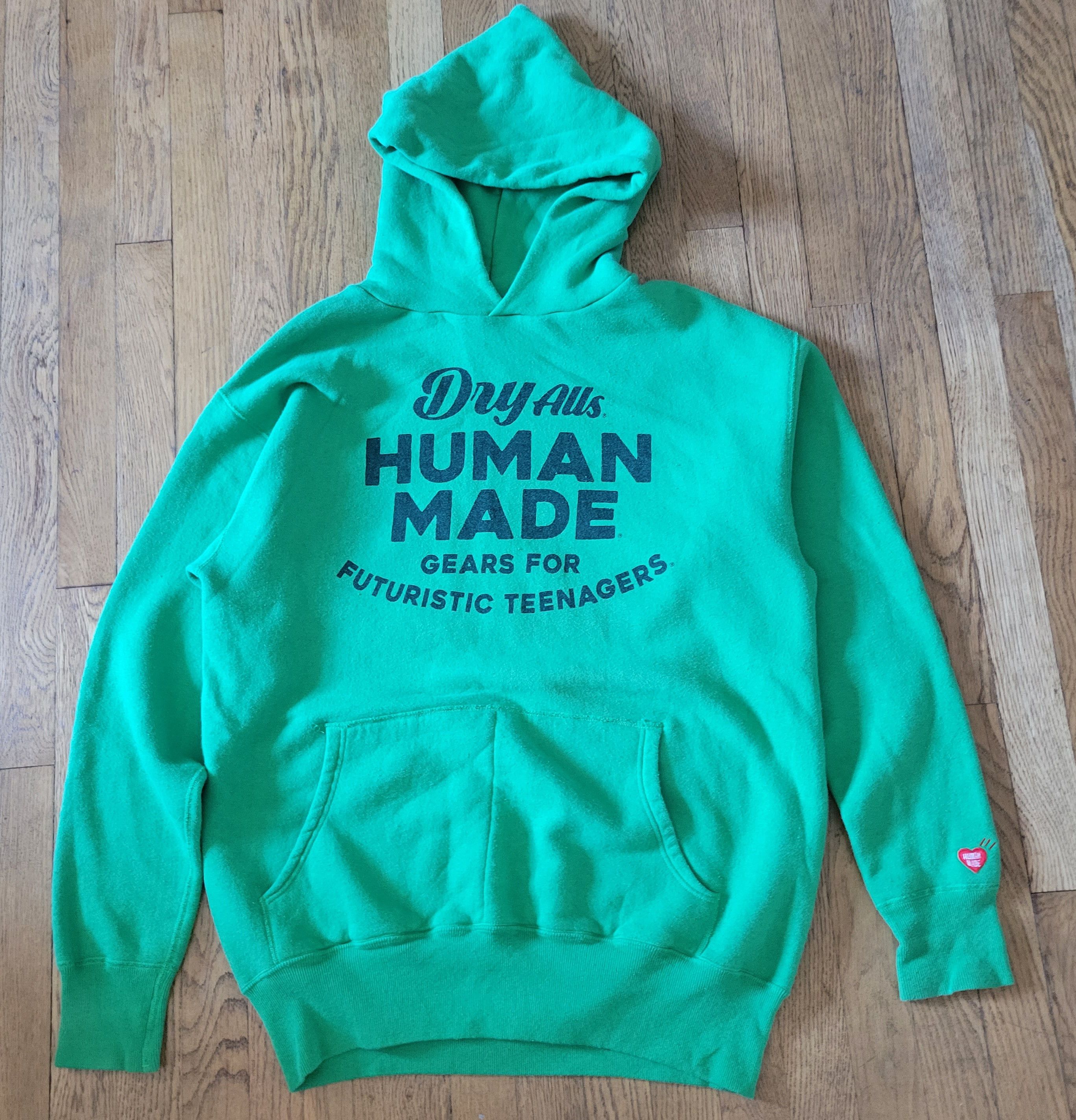 WTAPS® HUMAN MADE® HOODED SWEATSHIRT #1 Human Made × Wtaps Human Made x WTAPS Sweethearts Hoodie White Sz