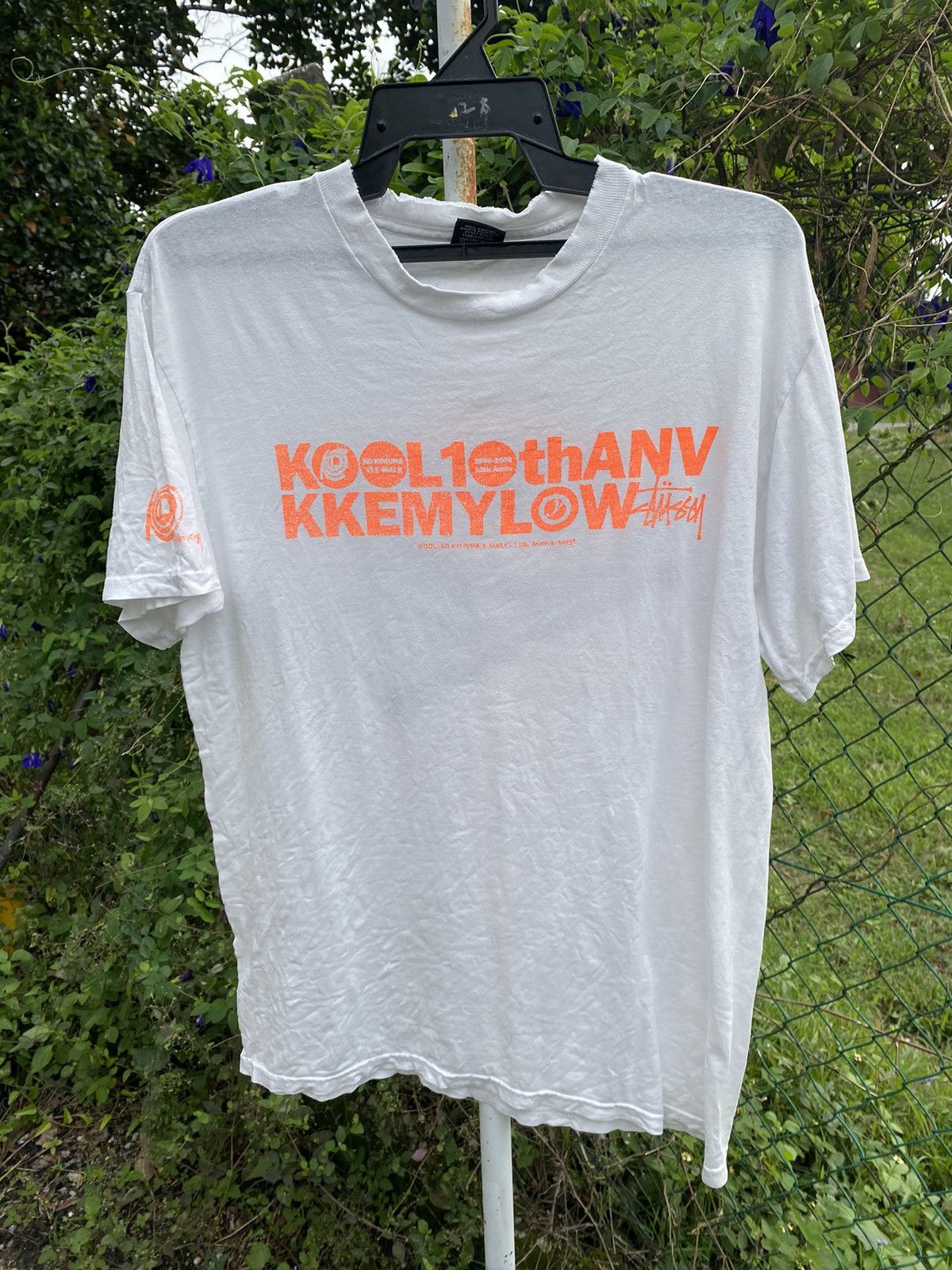 Stussy × Vintage Distressed Stussy Kool Kokimura 10th Anniversary Tees Size US M / EU 48-50 / 2 - 2 Thumbnail