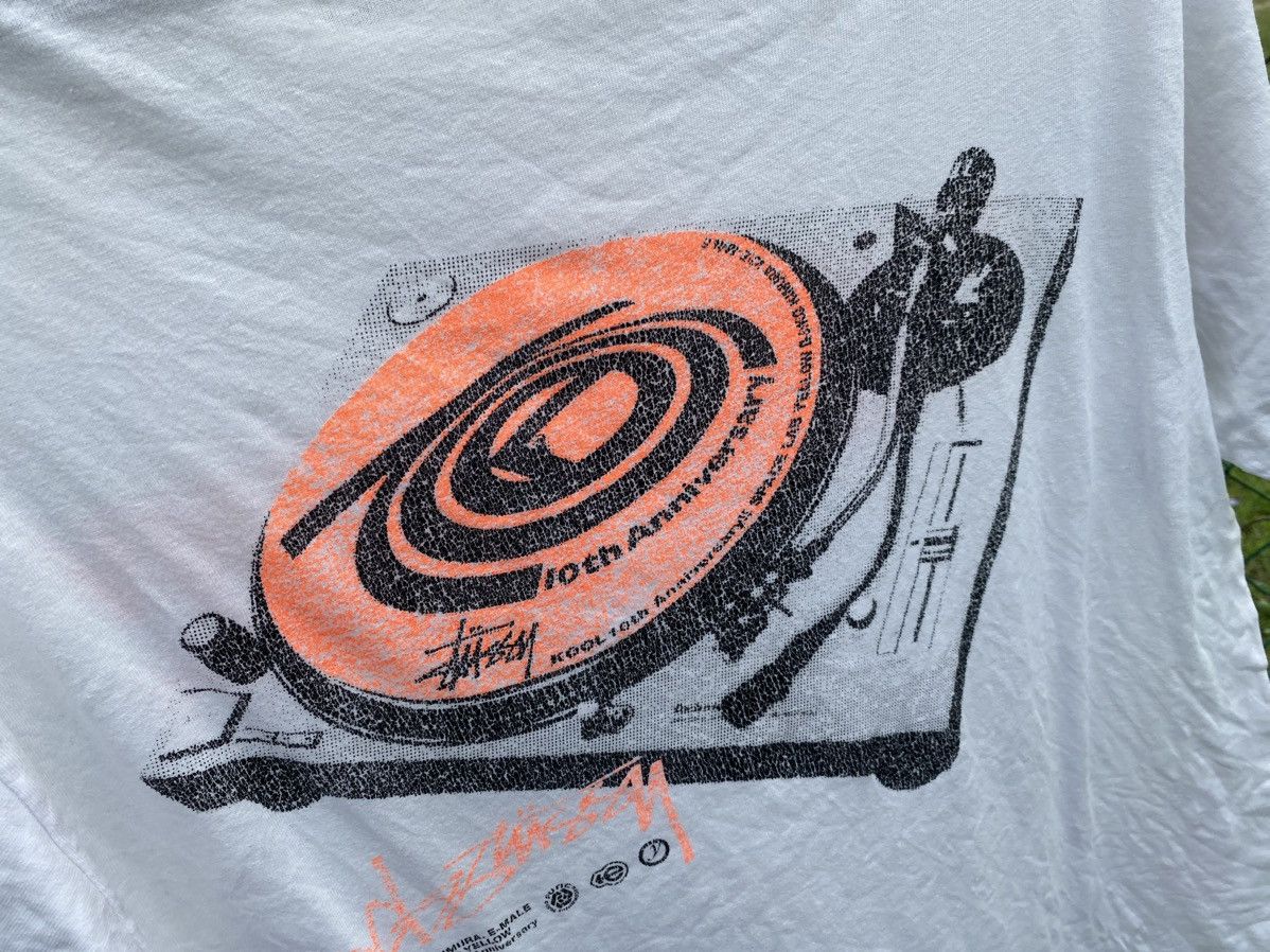 Stussy × Vintage Distressed Stussy Kool Kokimura 10th Anniversary Tees Size US M / EU 48-50 / 2 - 6 Thumbnail