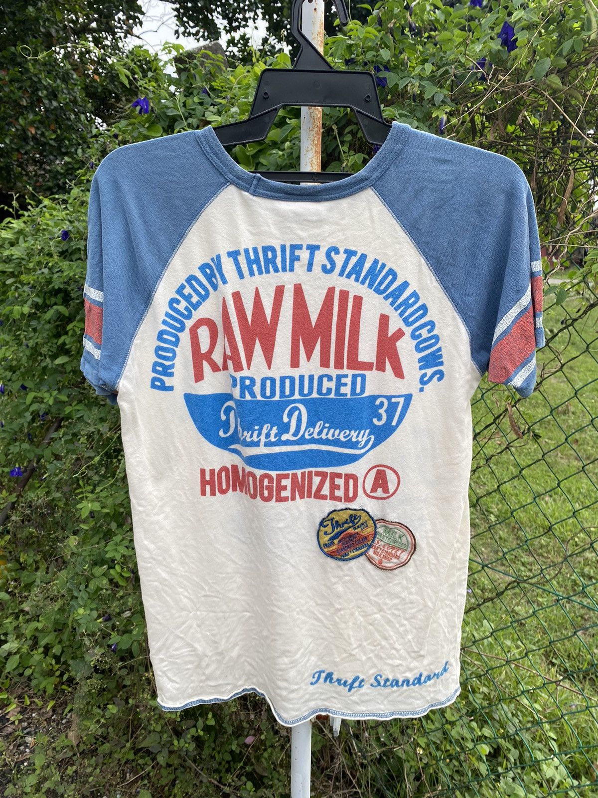 Vintage Raw Milk Thrift Standard Tshirt Very Rare