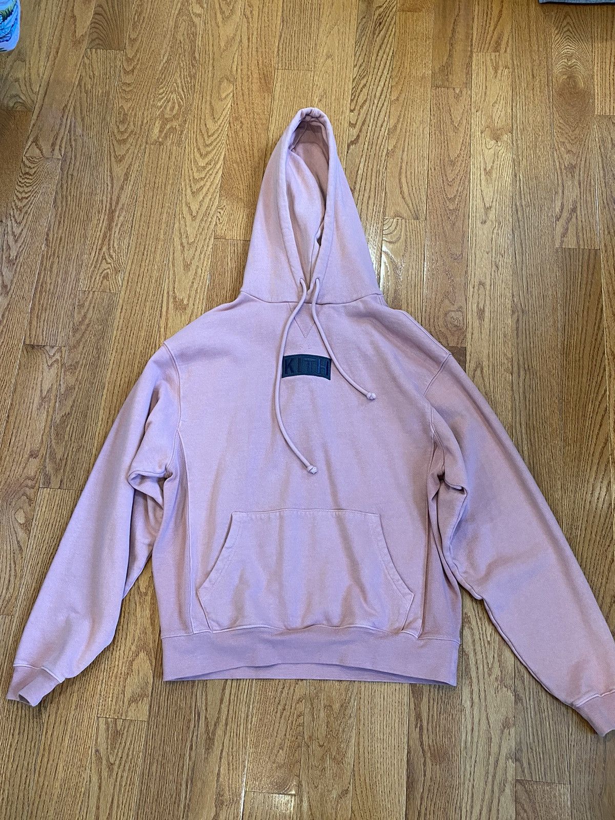 outlet factory sale Kith Williams III Hoodie Ash Rose | www.fcbsudan.com