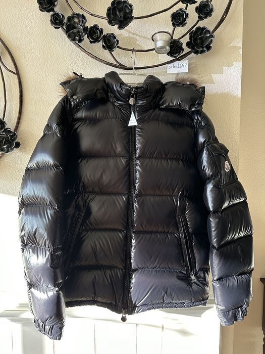 Moncler maya best sale with fur