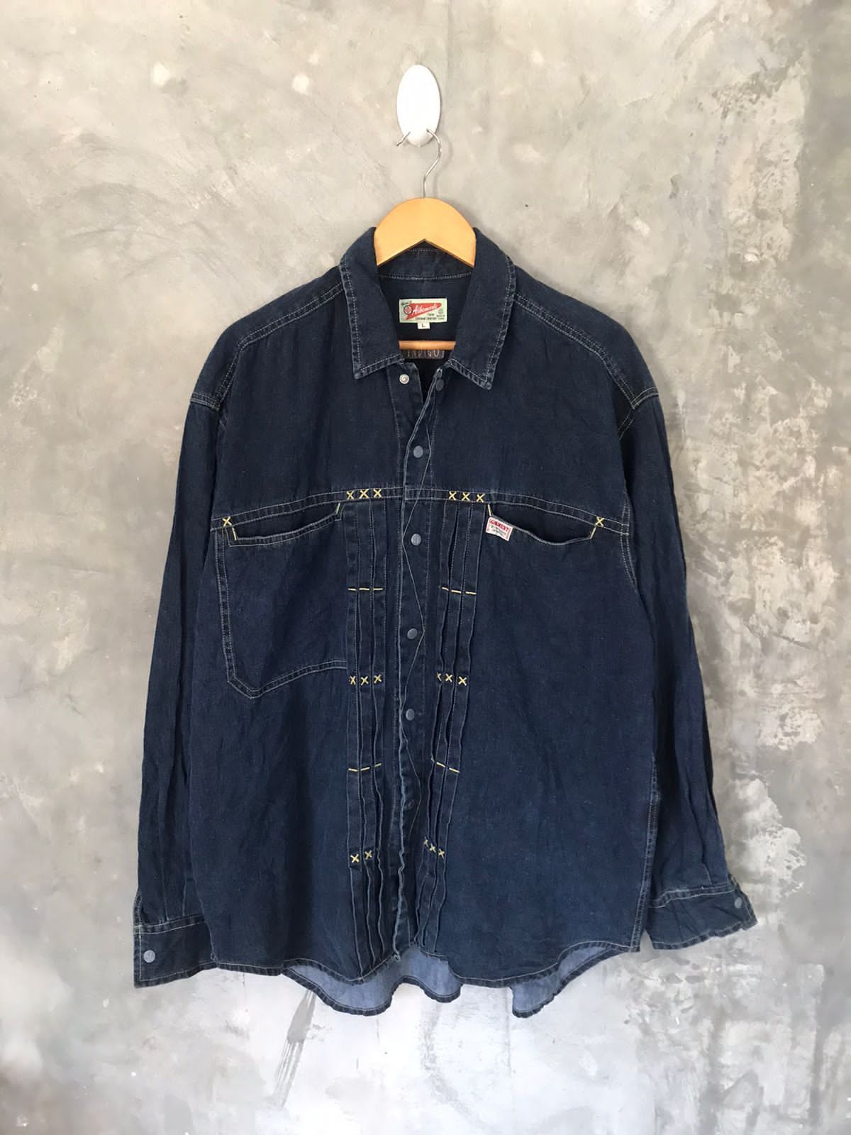Japananesbrand Albemarle denim indigo shirt