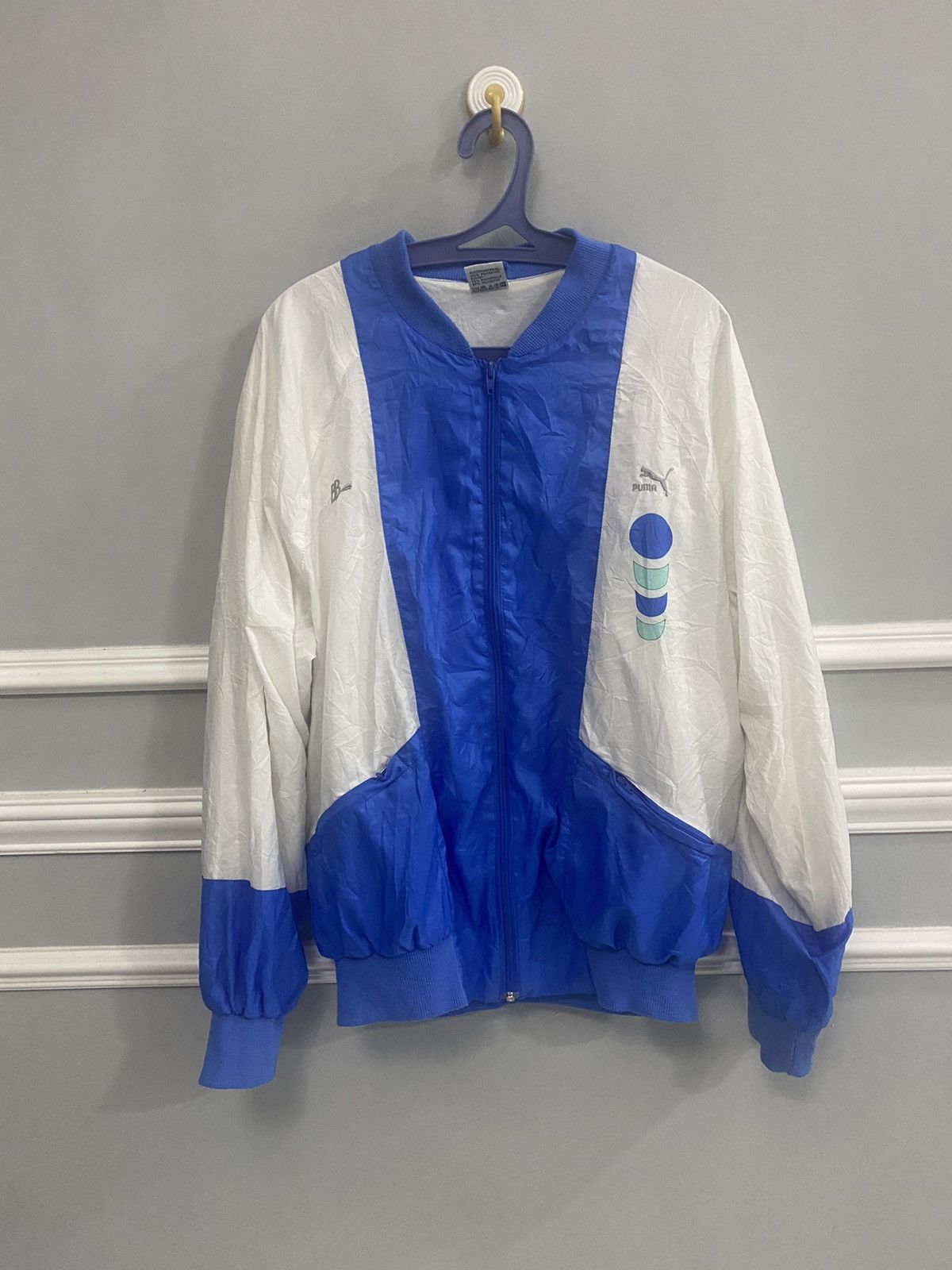 VINTAGE BORIS BECKER PUMA WINDBREAKER TENNIS JACKET