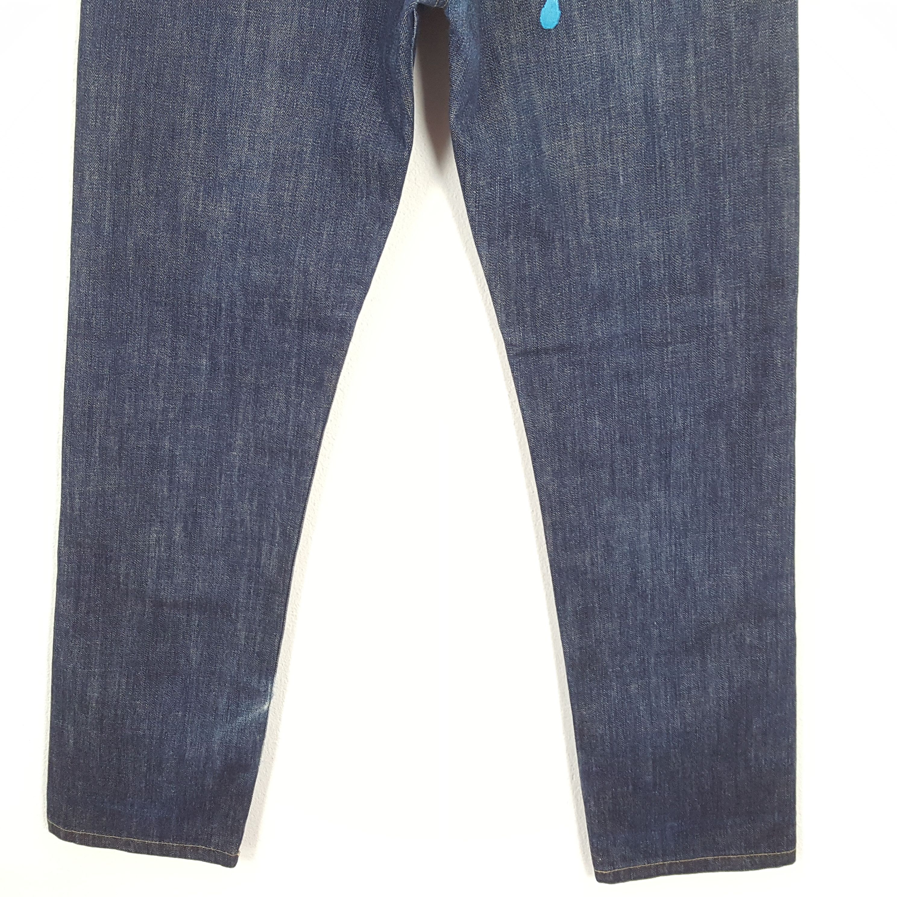 Stussy × Vintage STUSSY Streetwear Skateboard Custom Logo Style Jeans Size US 31 - 3 Thumbnail