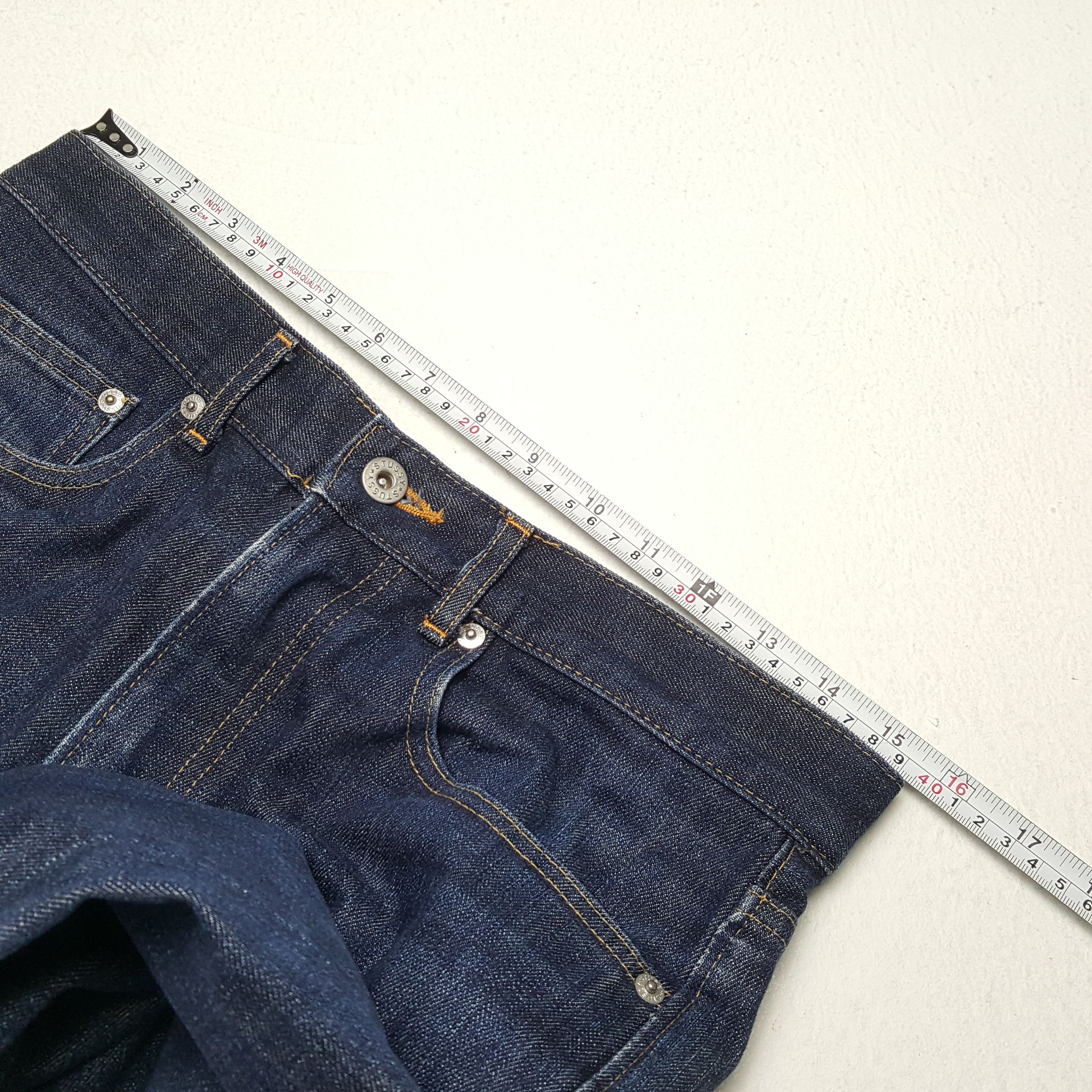 Stussy × Vintage STUSSY Streetwear Skateboard Custom Logo Style Jeans Size US 31 - 7 Thumbnail