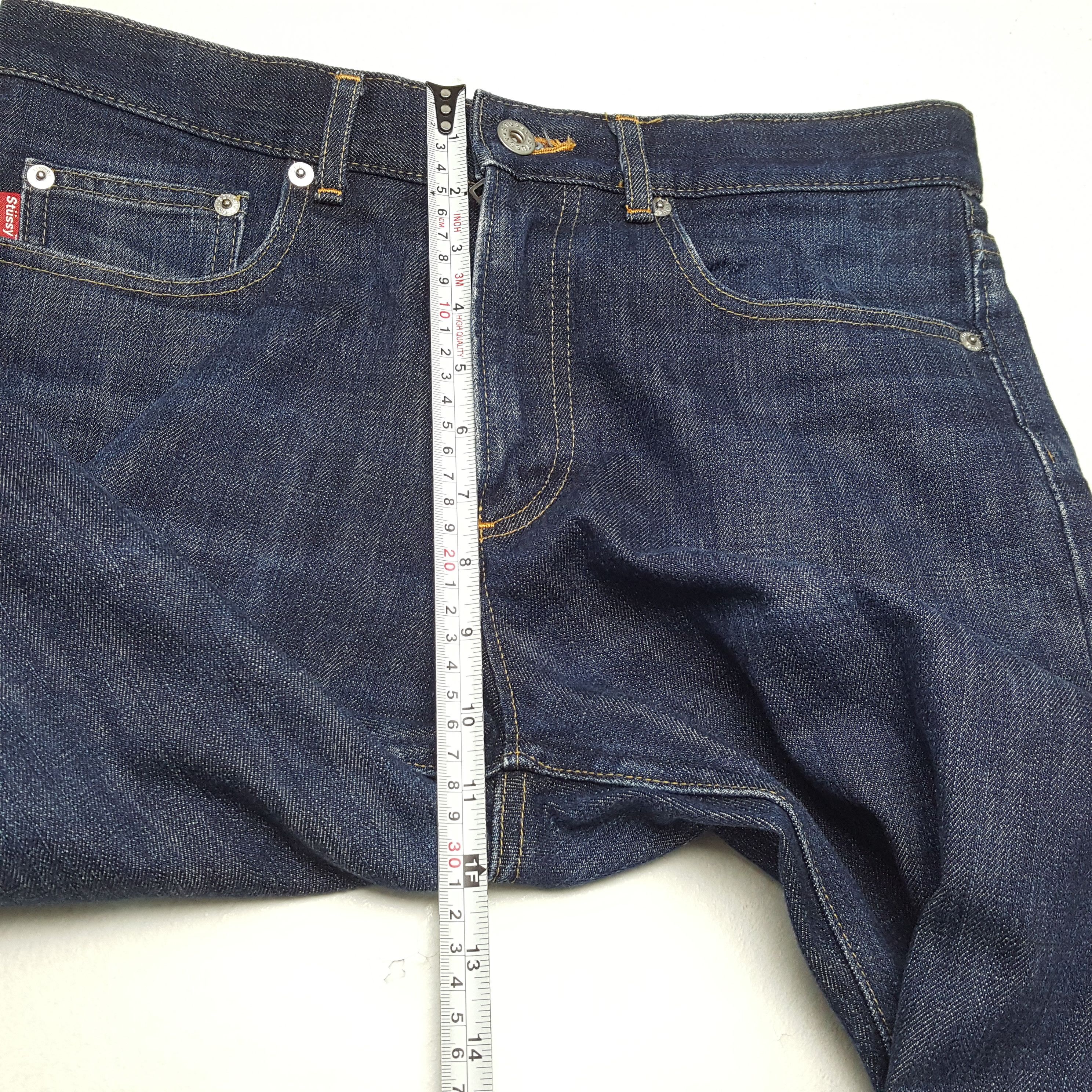Stussy × Vintage STUSSY Streetwear Skateboard Custom Logo Style Jeans Size US 31 - 8 Thumbnail