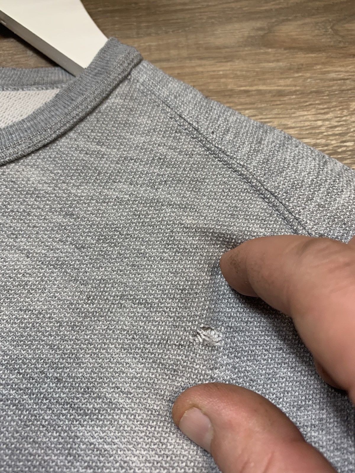 Massimo Osti × Stone Island Stone Island Melange Fleece Crew Sweatshirt Size US L / EU 52-54 / 3 - 2 Thumbnail