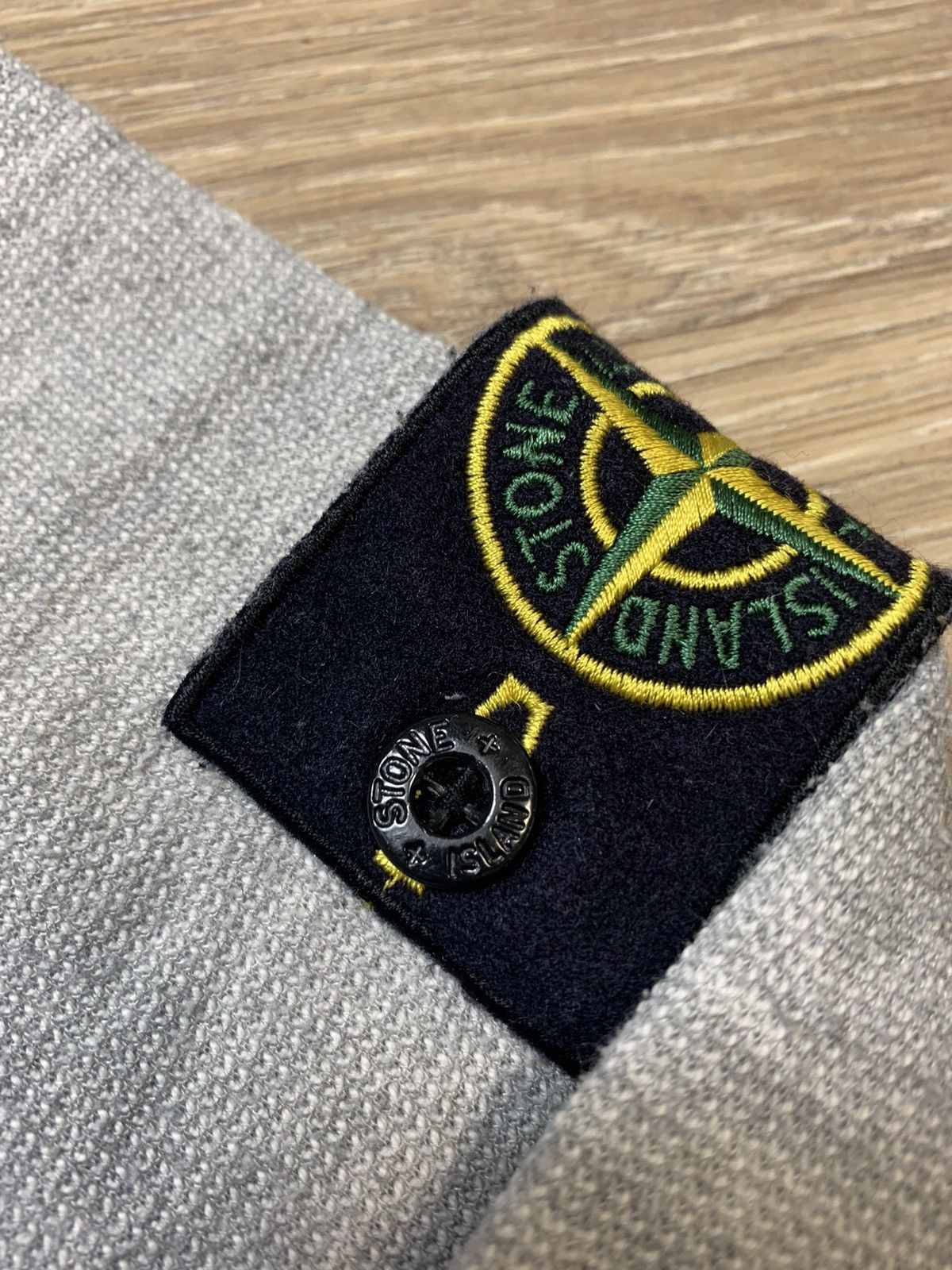 Massimo Osti × Stone Island Stone Island Melange Fleece Crew Sweatshirt Size US L / EU 52-54 / 3 - 4 Thumbnail
