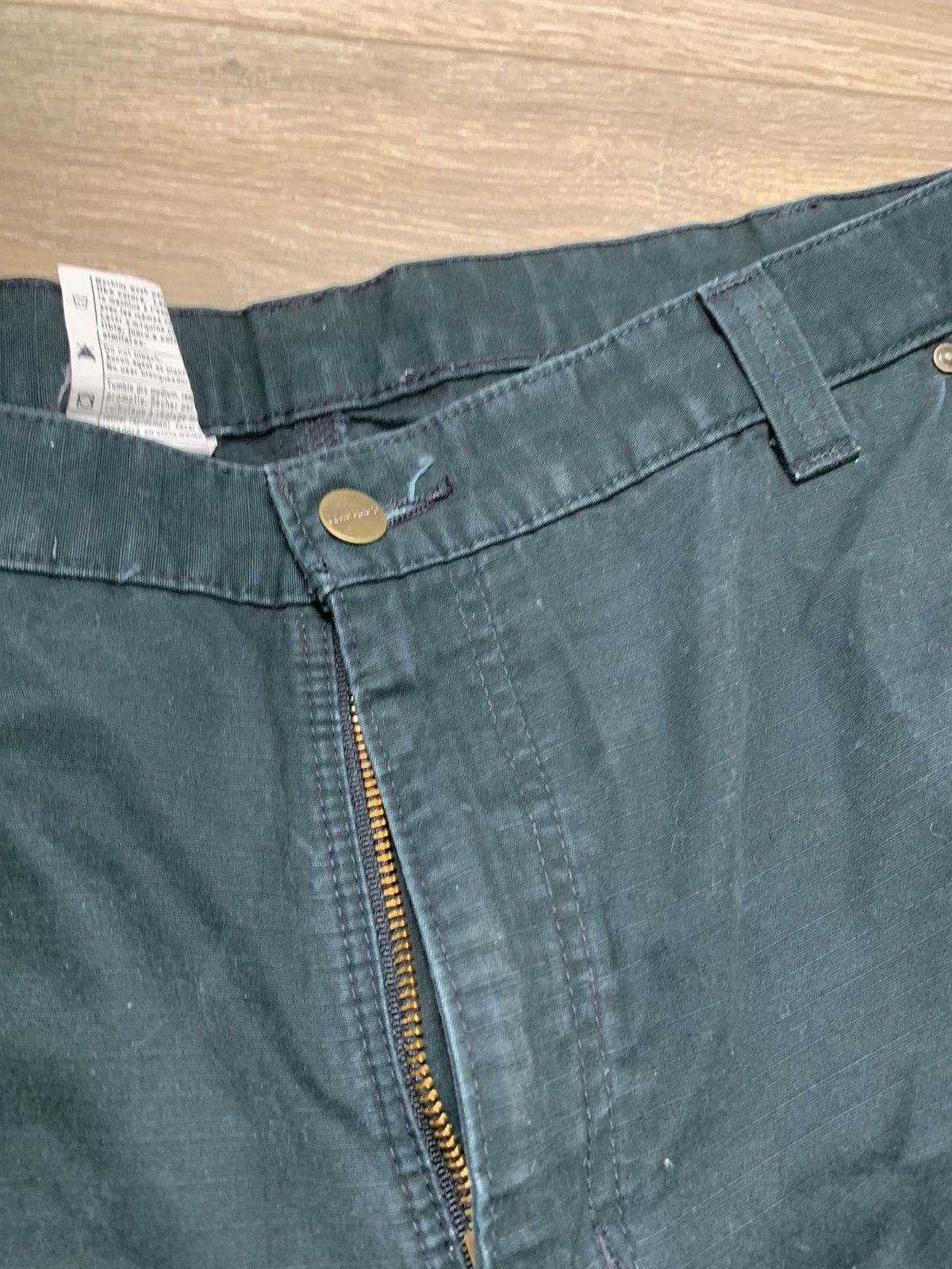 Carhartt × Vintage Vintage Carhartt double Knee Faded Work Pants Size US 40 / EU 56 - 5 Thumbnail