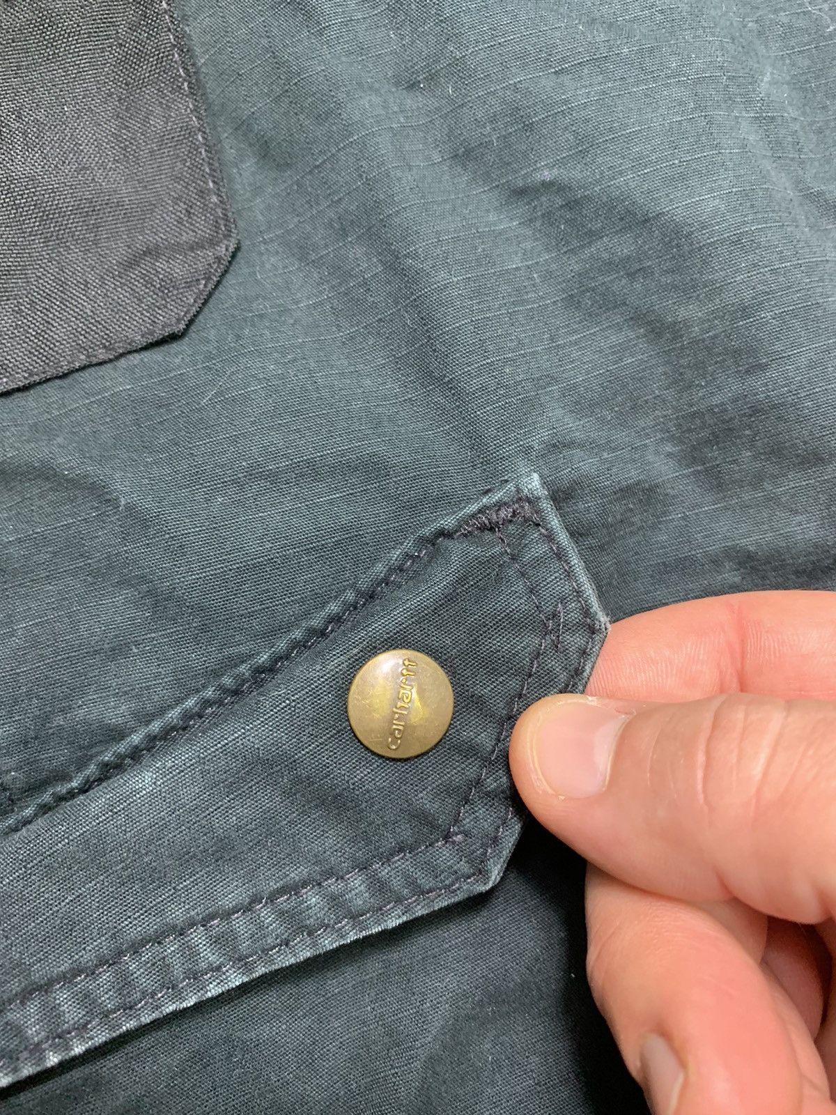 Carhartt × Vintage Vintage Carhartt double Knee Faded Work Pants Size US 40 / EU 56 - 7 Thumbnail