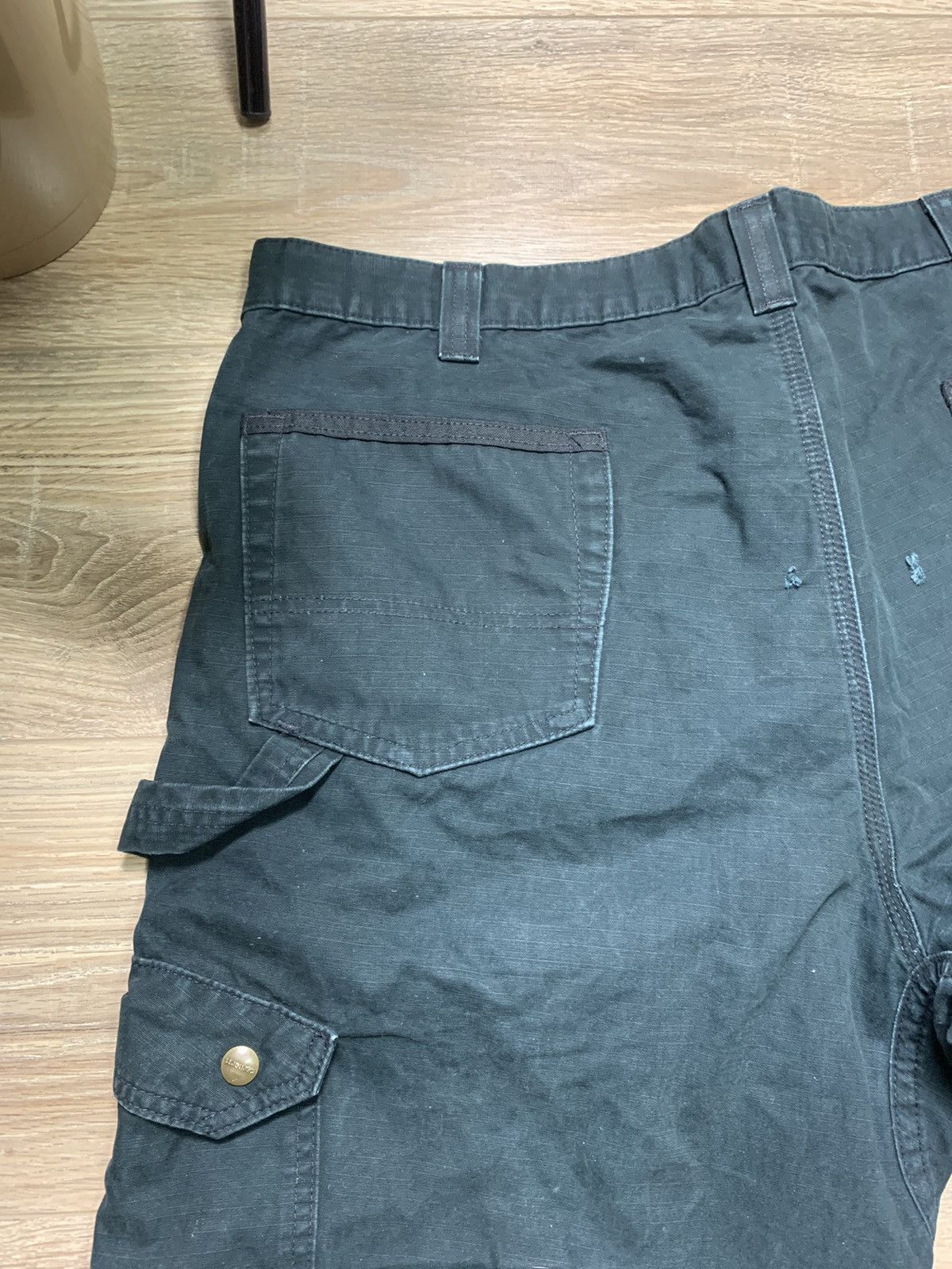 Carhartt × Vintage Vintage Carhartt double Knee Faded Work Pants Size US 40 / EU 56 - 12 Thumbnail