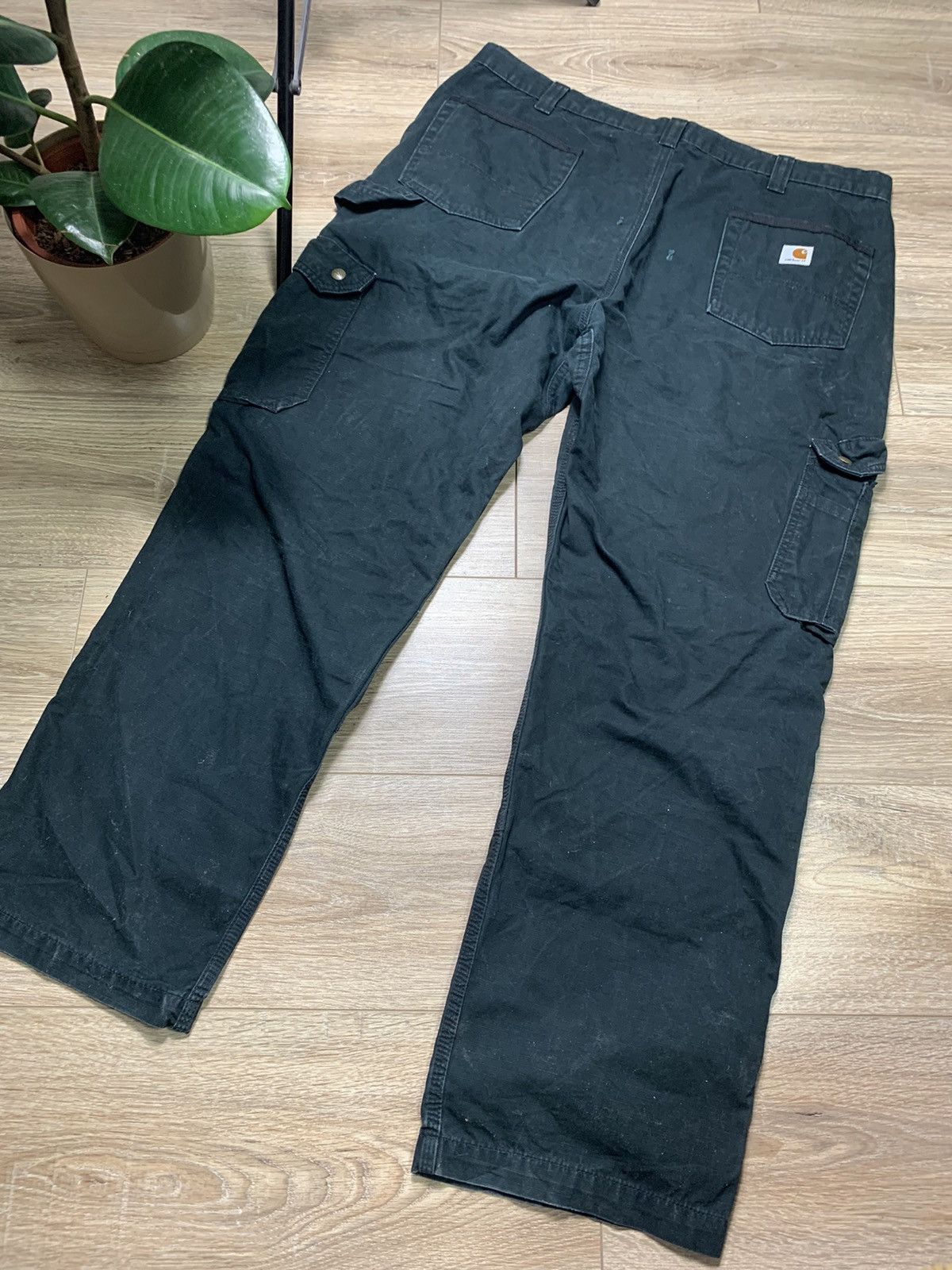 Carhartt × Vintage Vintage Carhartt double Knee Faded Work Pants Size US 40 / EU 56 - 10 Thumbnail