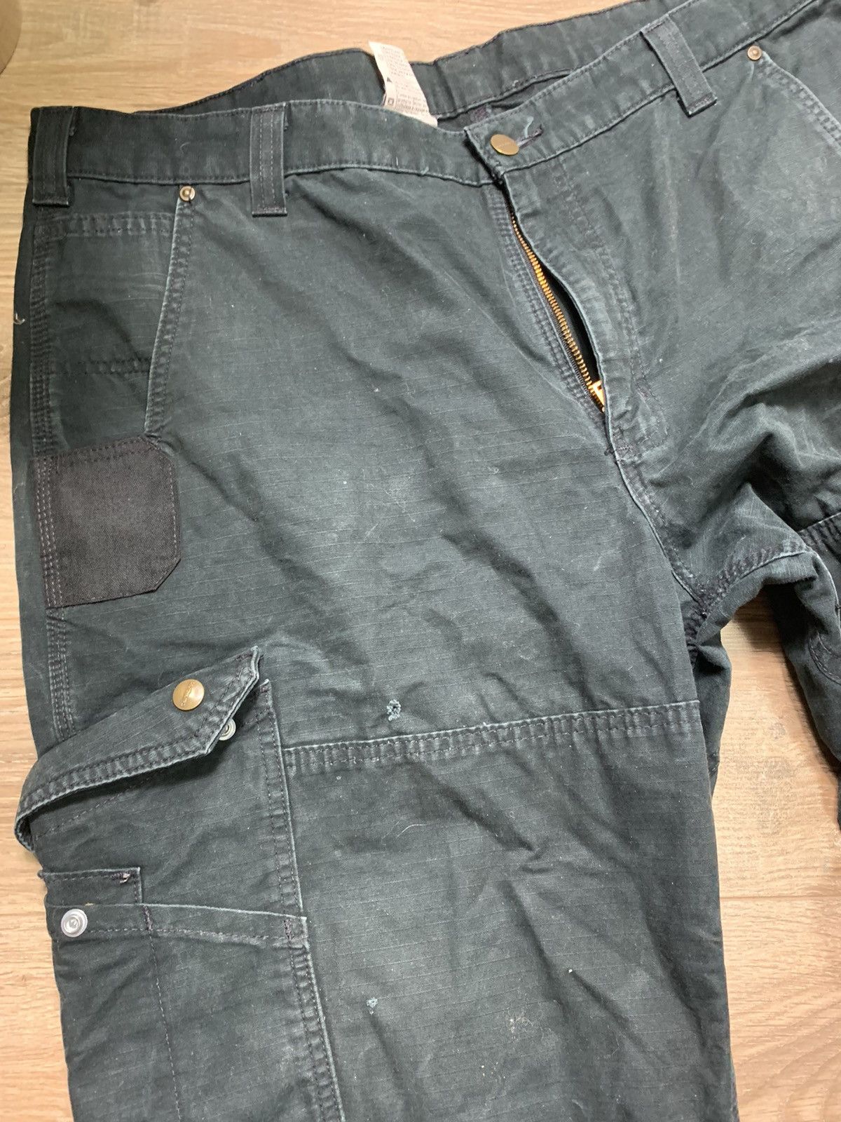 Carhartt × Vintage Vintage Carhartt double Knee Faded Work Pants Size US 40 / EU 56 - 3 Thumbnail