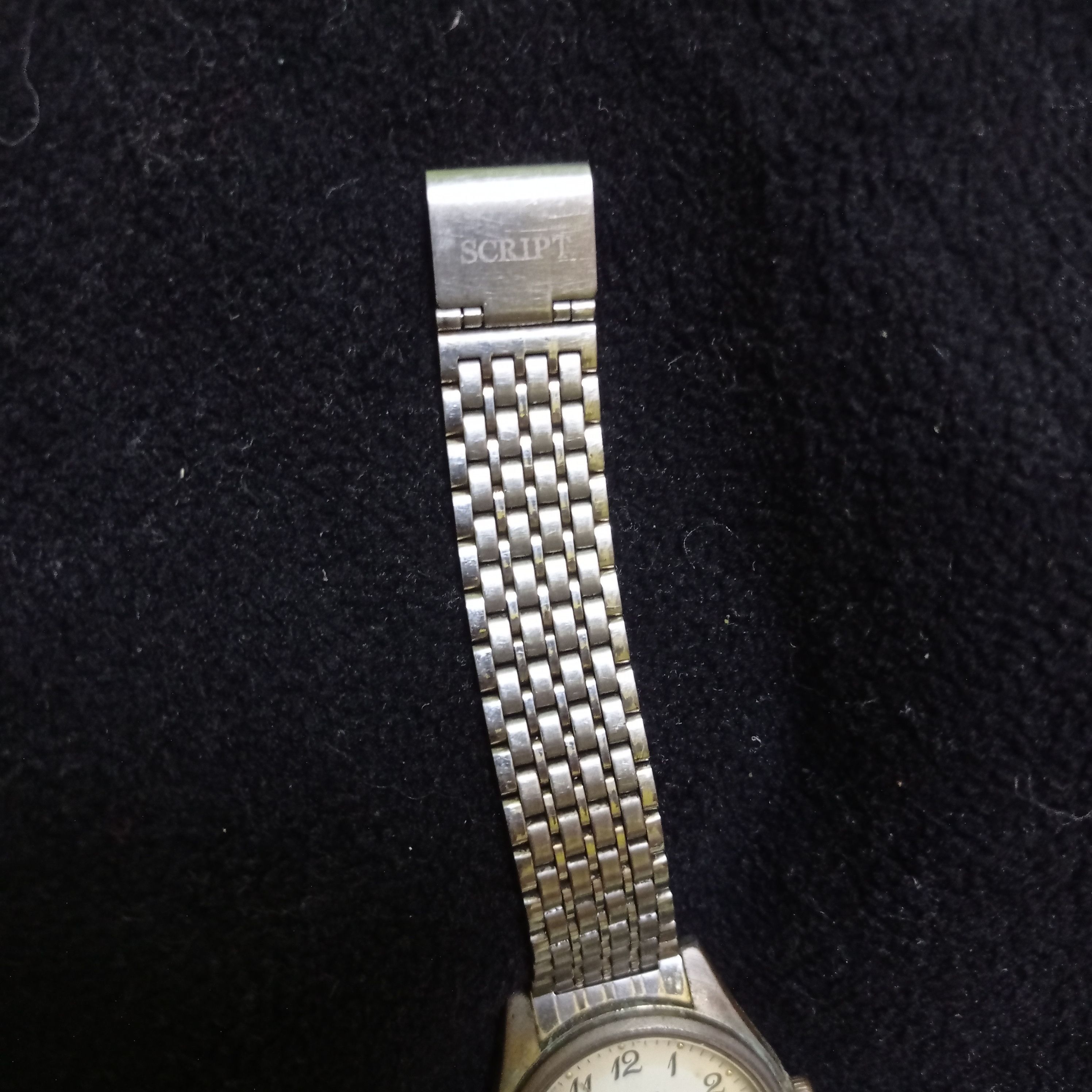 Vintage RETRO SCRIPT BY J.AXIS WATCH ❌ VINTAGE OLD WATCH Size ONE SIZE - 6 Thumbnail