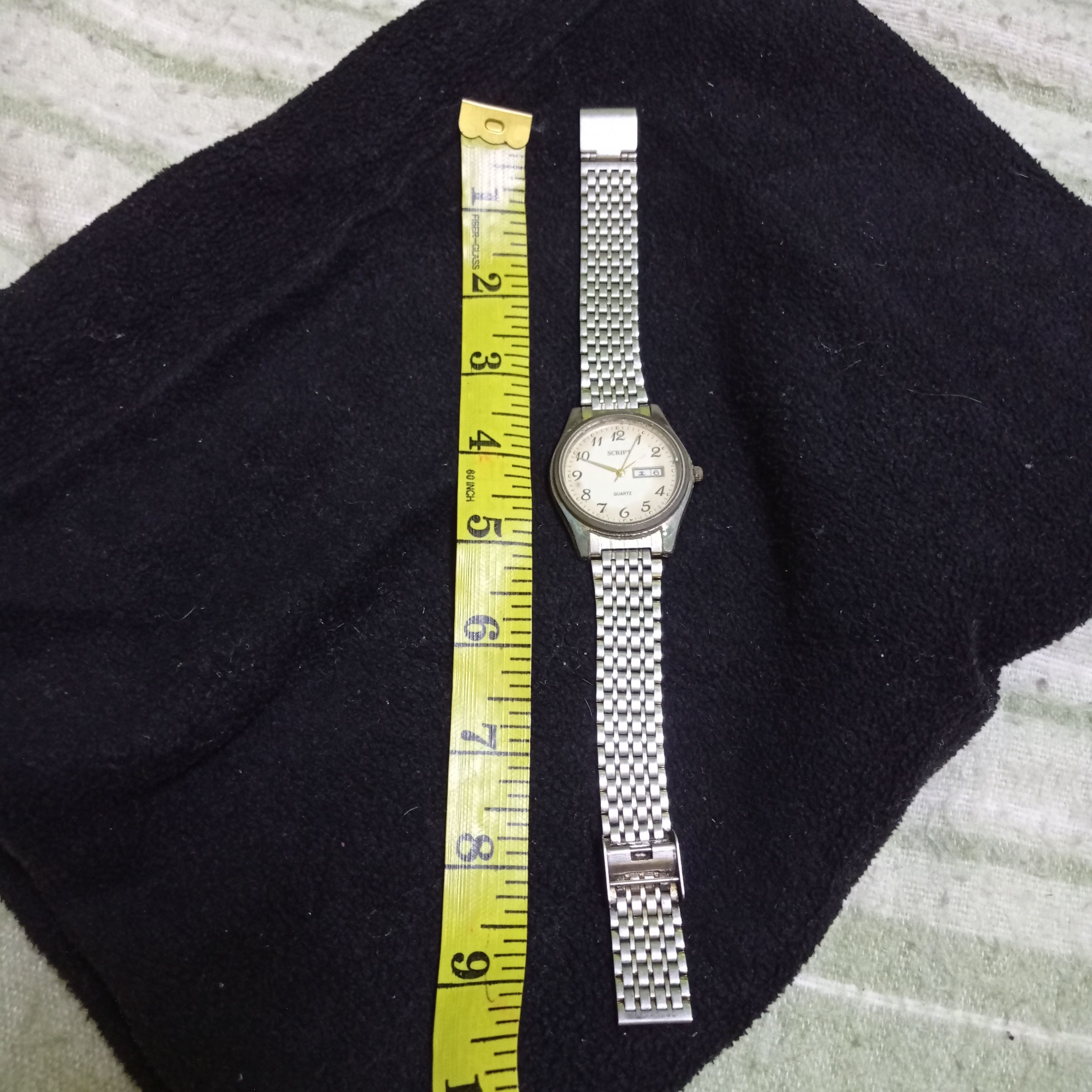 Vintage RETRO SCRIPT BY J.AXIS WATCH ❌ VINTAGE OLD WATCH Size ONE SIZE - 7 Thumbnail
