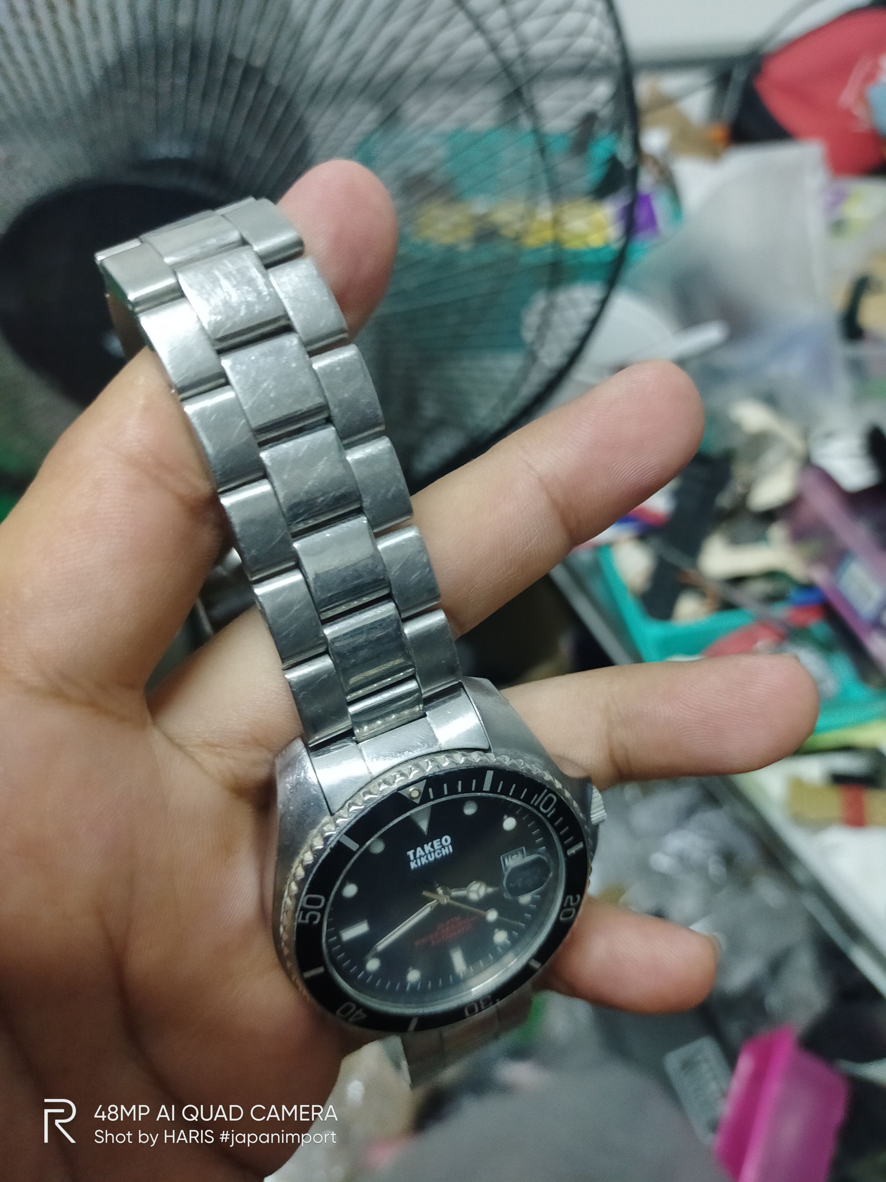 Japanese Brand Retro Takeo Kikuchi DIVER MILITARY WATCH Size ONE SIZE - 4 Thumbnail