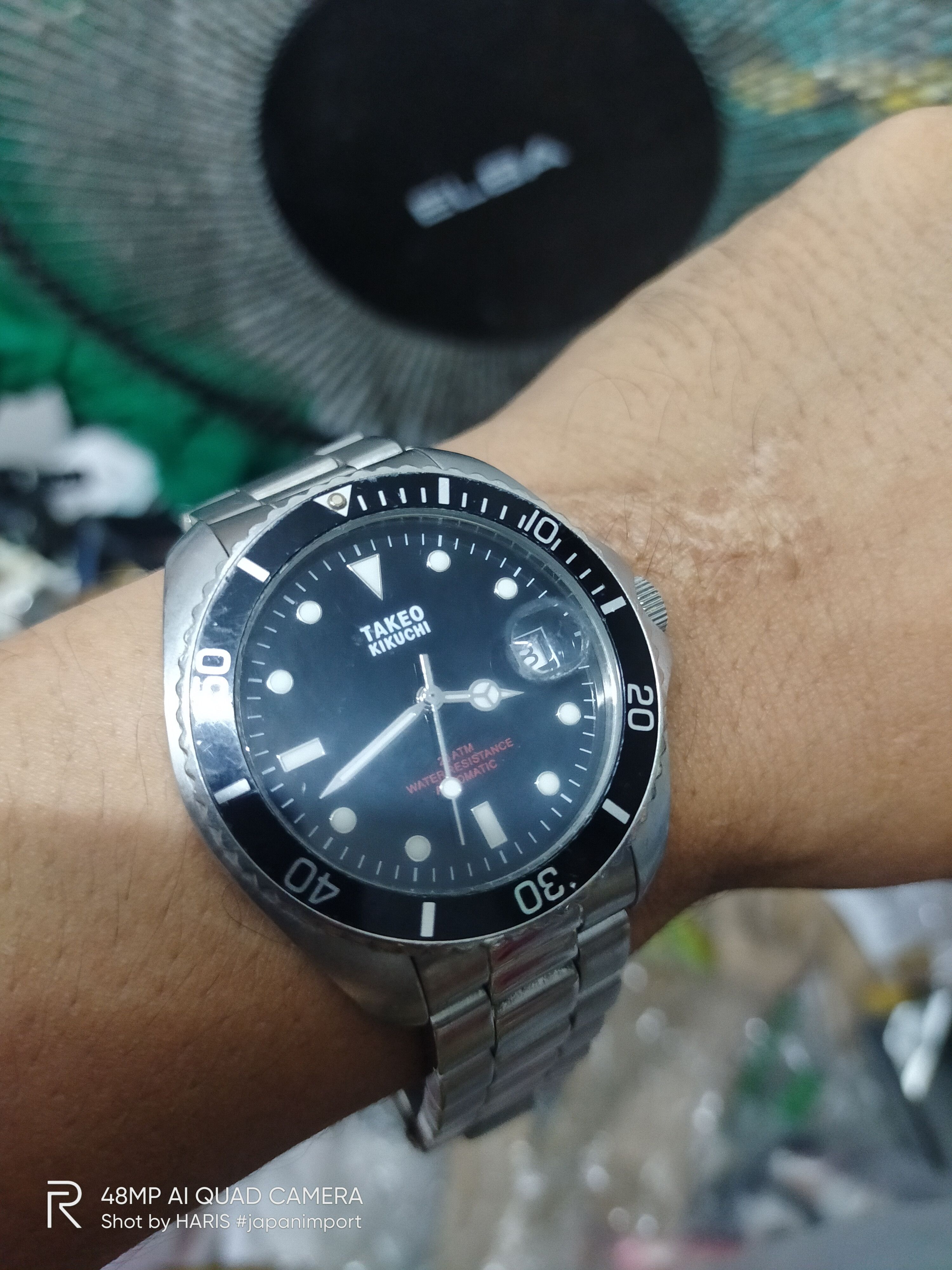 Japanese Brand Retro Takeo Kikuchi DIVER MILITARY WATCH Size ONE SIZE - 2 Thumbnail