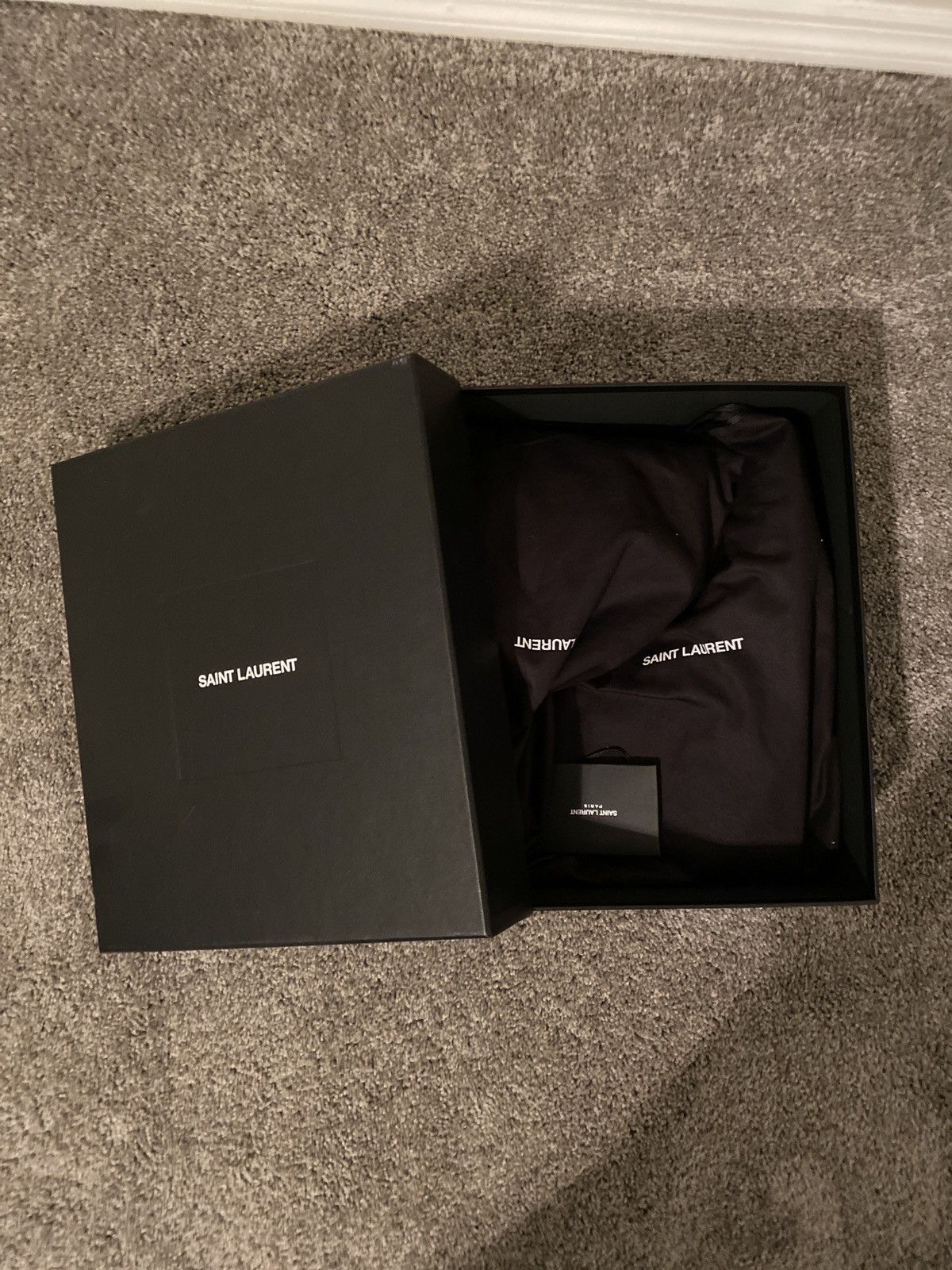 Saint Laurent Paris Wyatt Suede Chelsea Boots Size US 13 / EU 46 - 8 Thumbnail