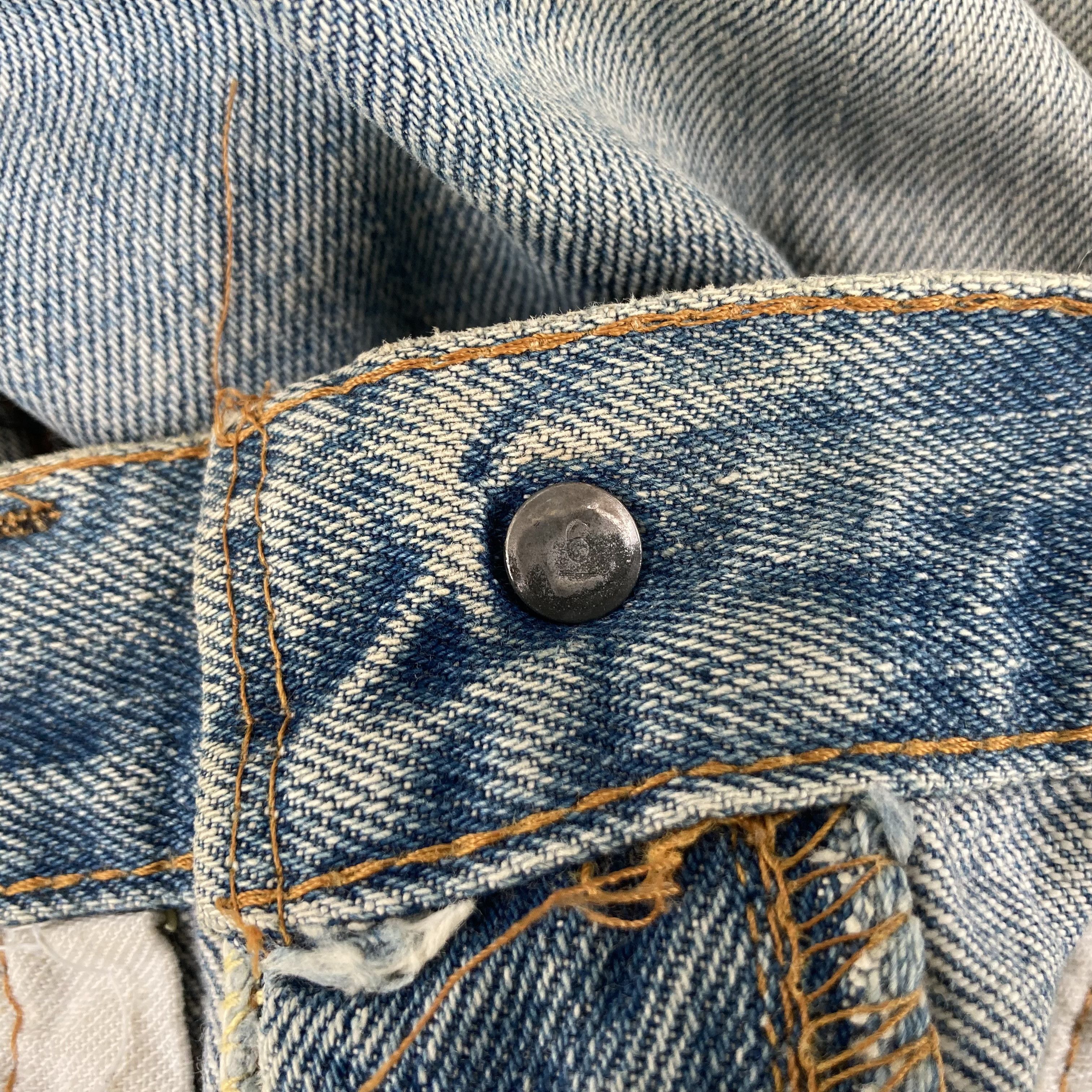 Levi's 32x27 Vtg 501 Levis Small E Redline Selvedge Jeans Size US 32 / EU 48 - 4 Thumbnail