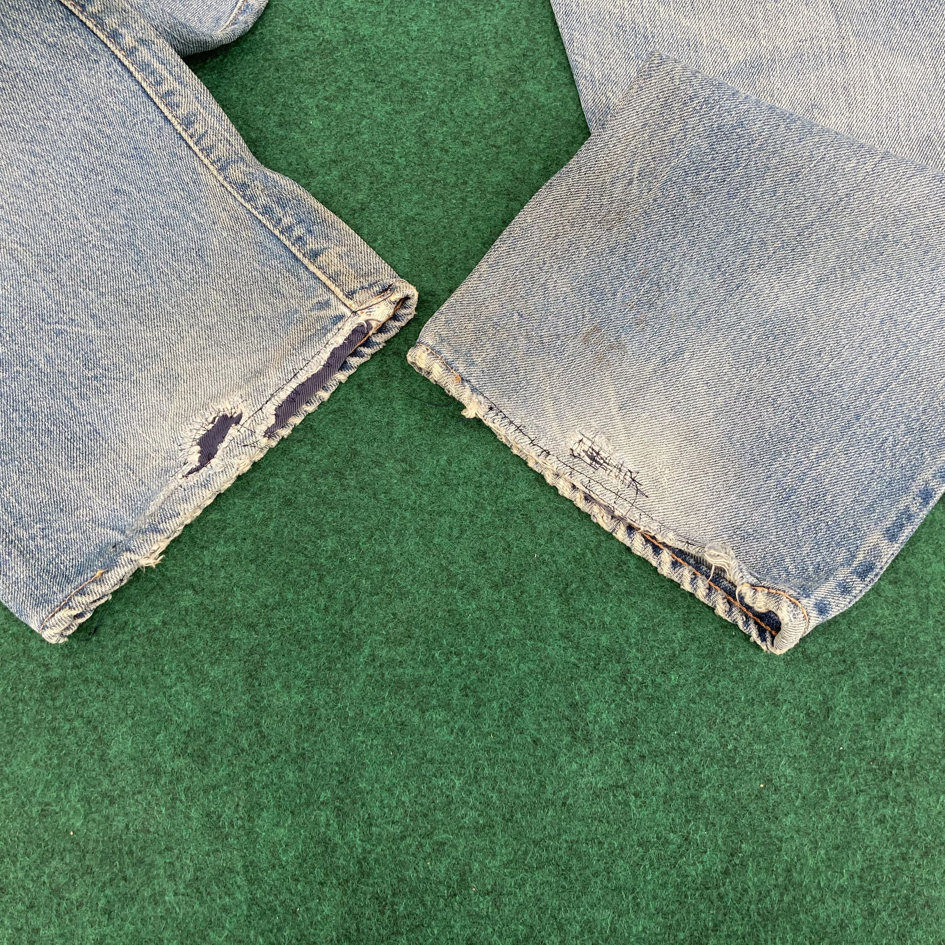 Levi's 32x27 Vtg 501 Levis Small E Redline Selvedge Jeans Size US 32 / EU 48 - 9 Thumbnail