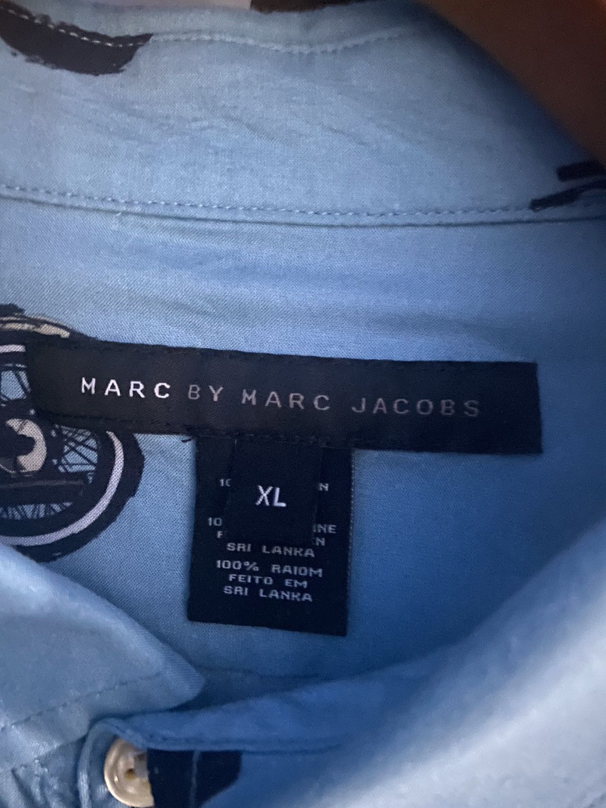 Marc Jacobs Marc Jacobs motorcycle button up shirt MBMJ 🏍 Size US XL / EU 56 / 4 - 3 Thumbnail